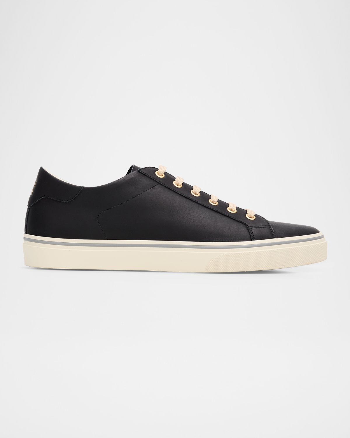 Brunello Cucinelli Men 's Leather Foiled Logo Low-Top Sneakers | Thumbnail 5 Brunello Cucinelli Men 's Leather Foiled Logo Low-Top Sneakers | Thumbnail 5