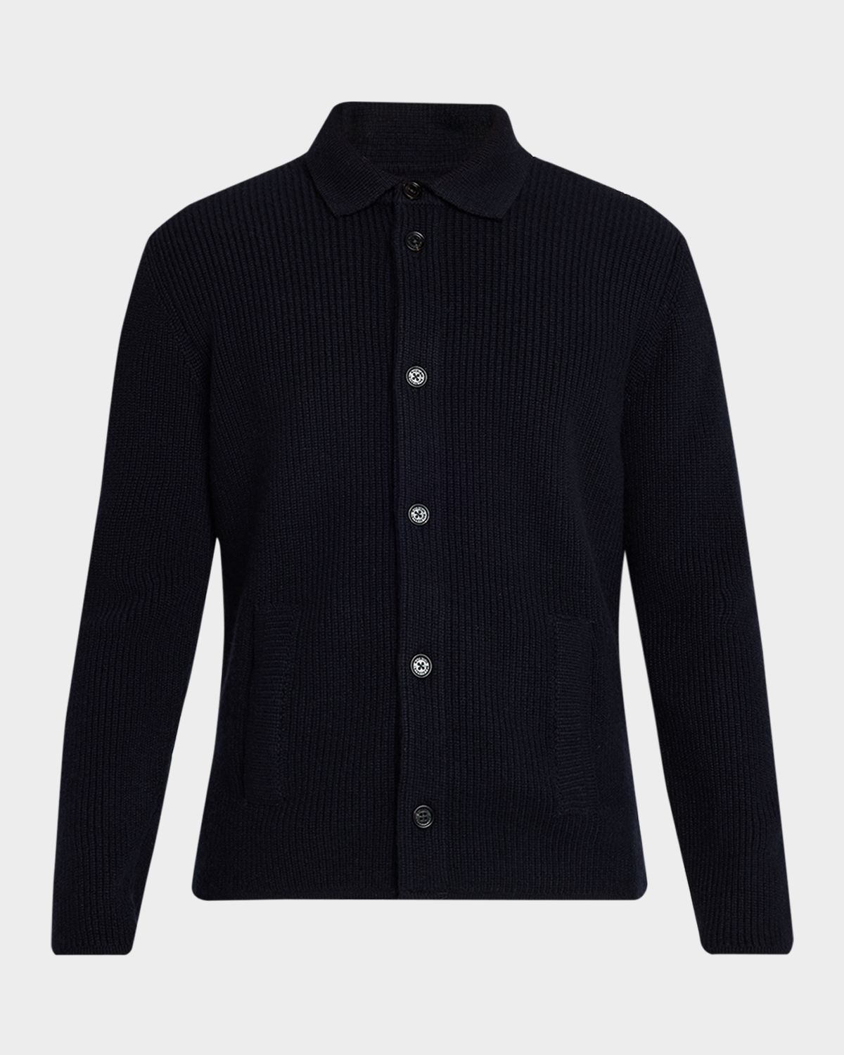 Baldassari Men 's Cashmere Rib Cardigan | Thumbnail 6 Baldassari Men 's Cashmere Rib Cardigan | Thumbnail 6