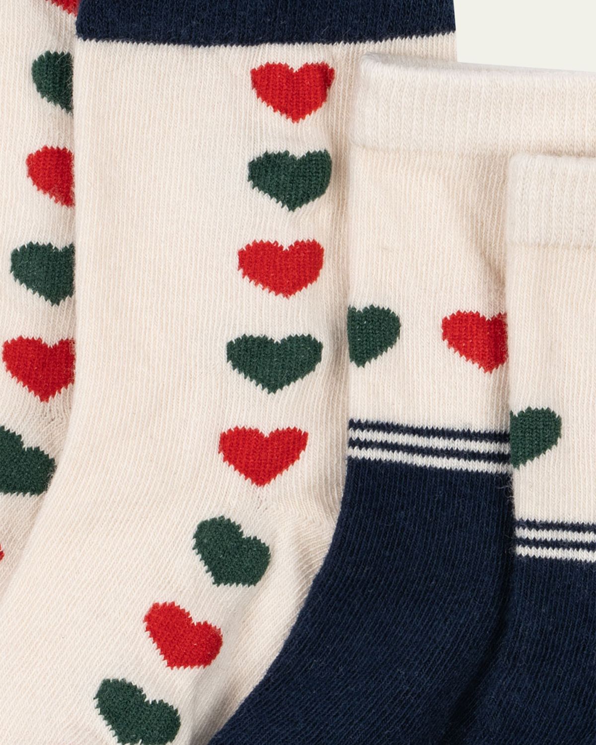 Konges Slojd Kid 's 2-Pack Jacquard Socks