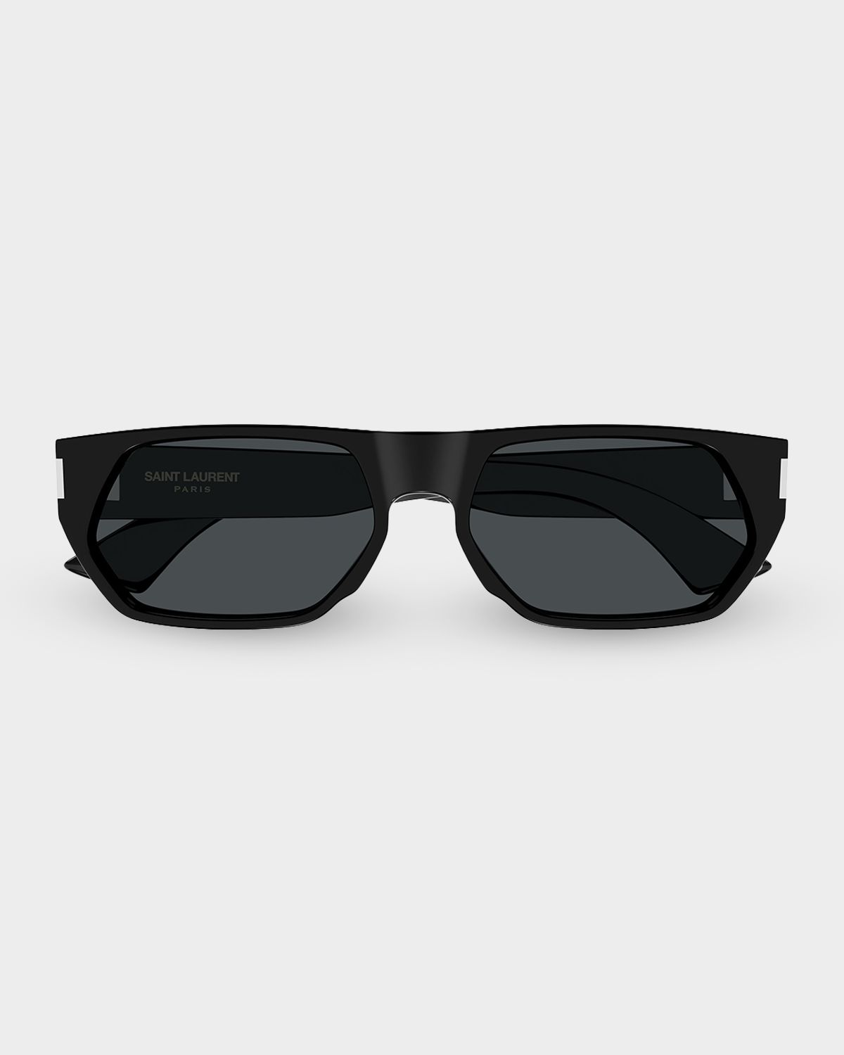 Saint Laurent Men 's SL 898-001 Acetate Rectangle Sunglasses