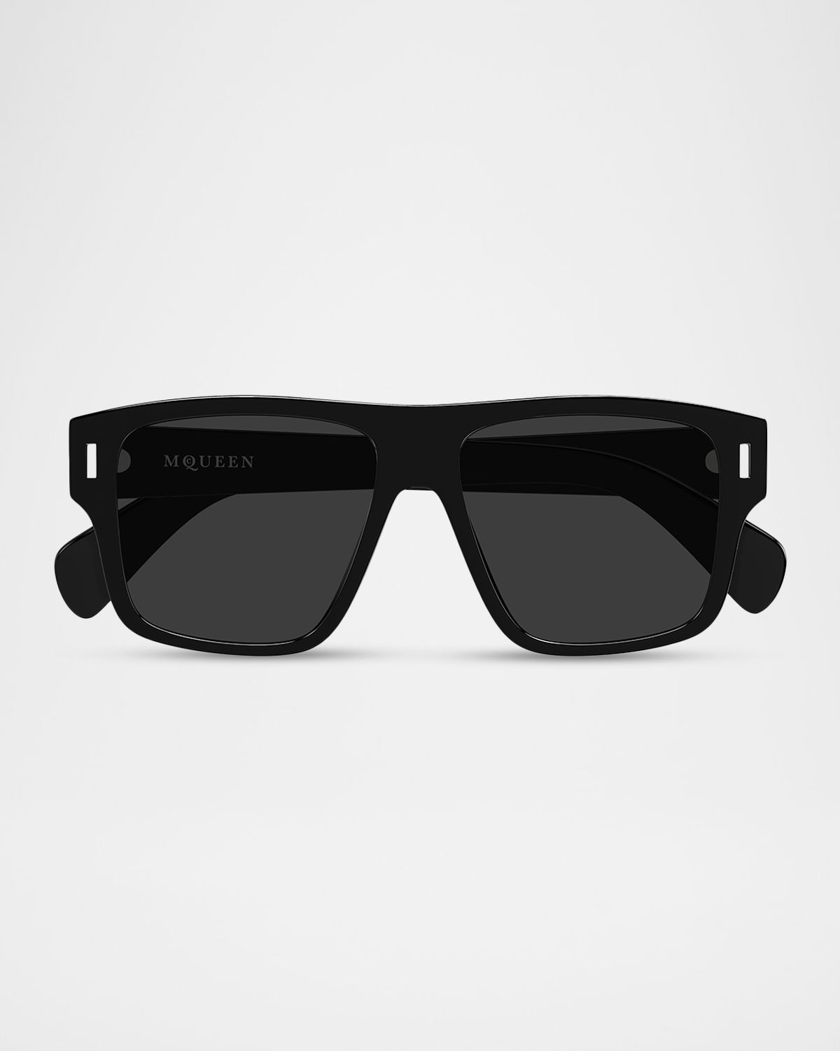 McQueen Men 's 55mm Square Acetate Sunglasses