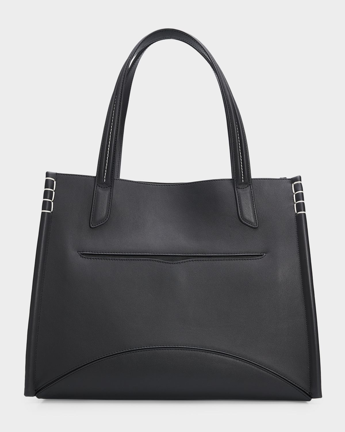 JW Anderson Men 's Loafer Cabas Leather Tote Bag