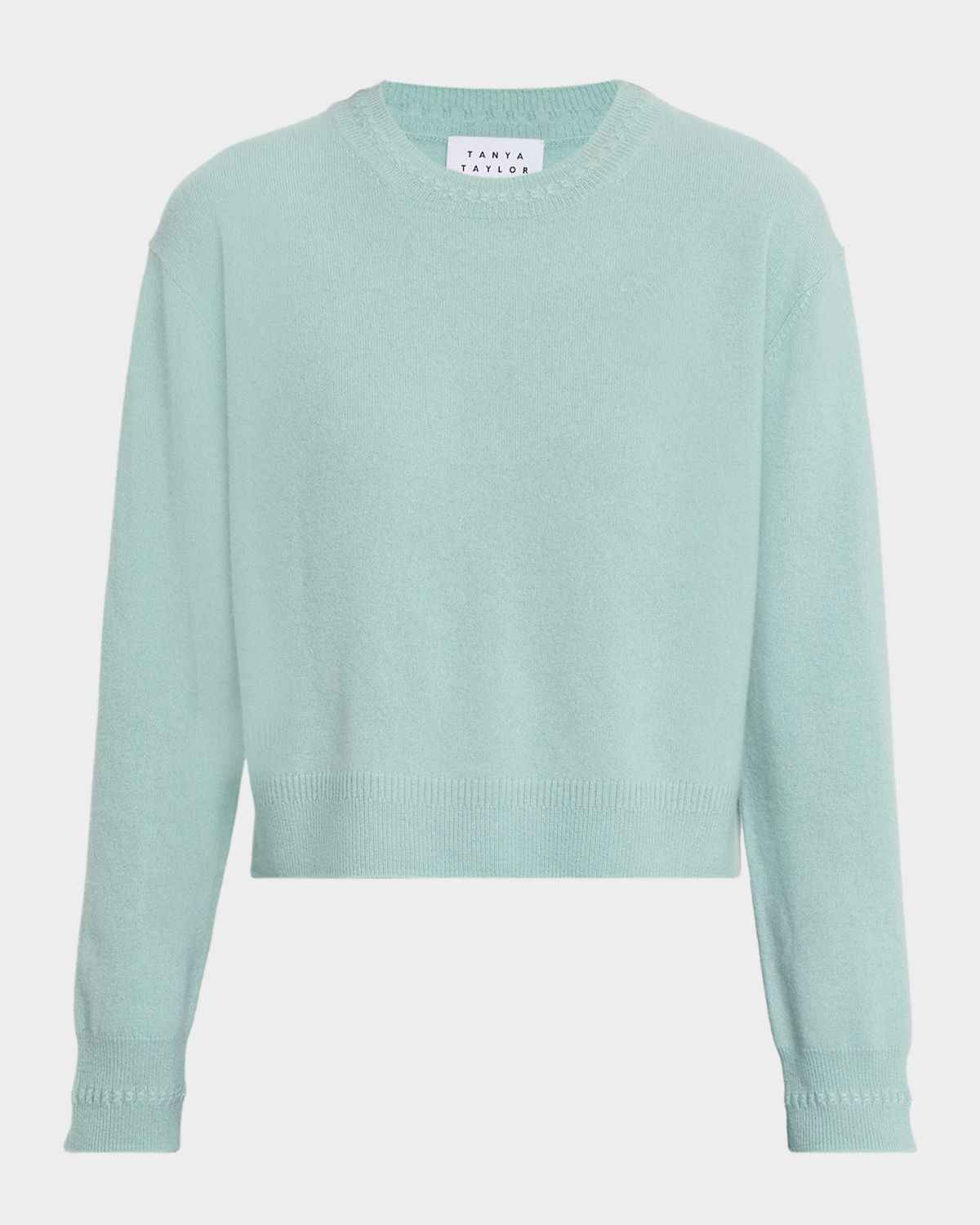 Tanya Taylor Lexia Crewneck Cashmere Sweater