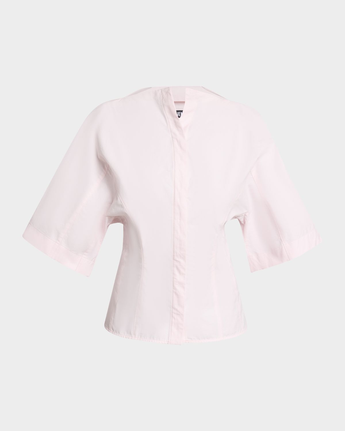 Jacquemus La Moisson Fitted Button-Down Shirt