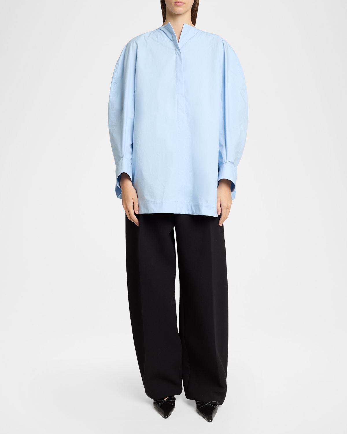 Jacquemus La Pittore Oversized Balloon Shirt