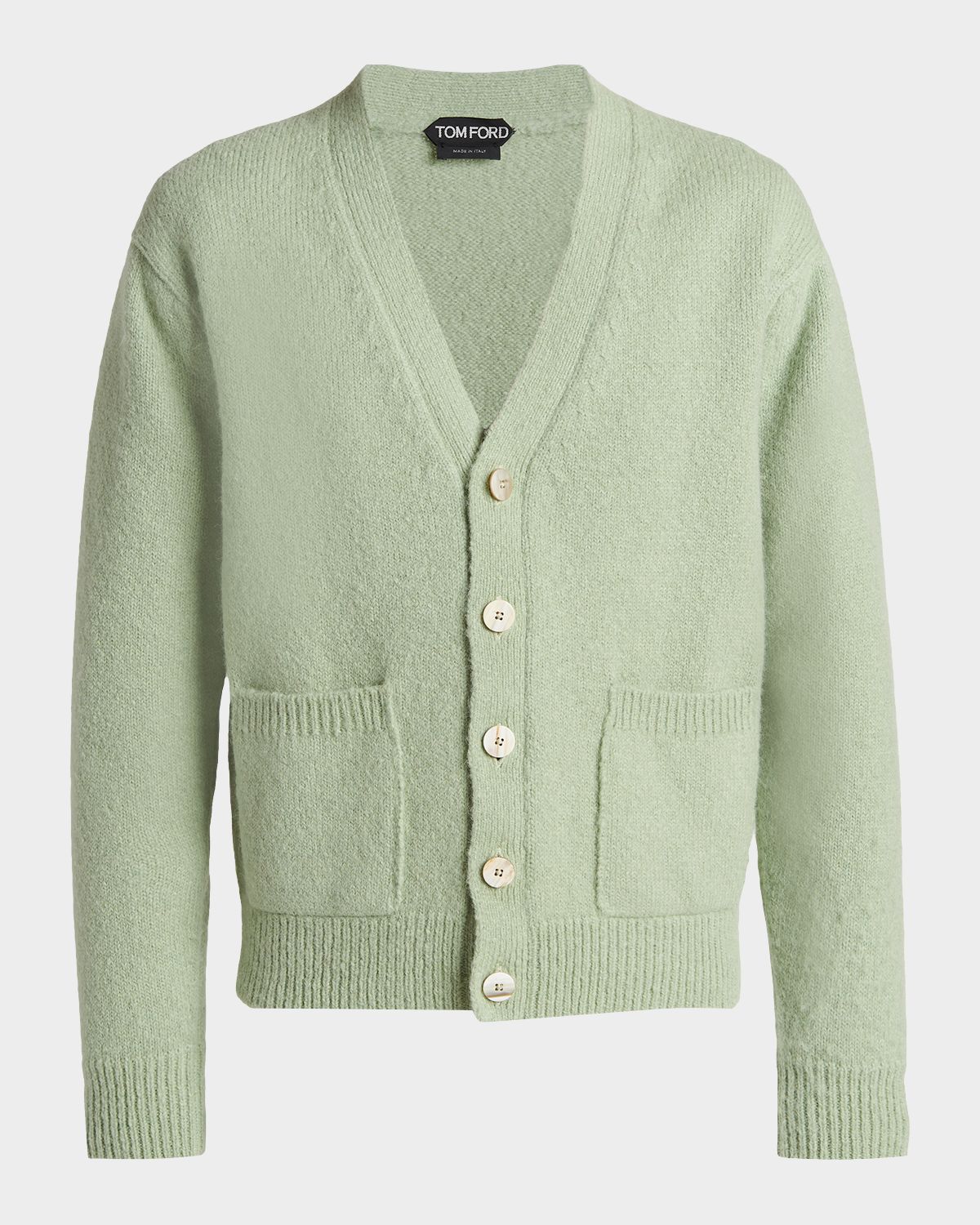 TOM FORD Men 's Wool-Blend Knit Cardigan | Thumbnail 6 TOM FORD Men 's Wool-Blend Knit Cardigan | Thumbnail 6