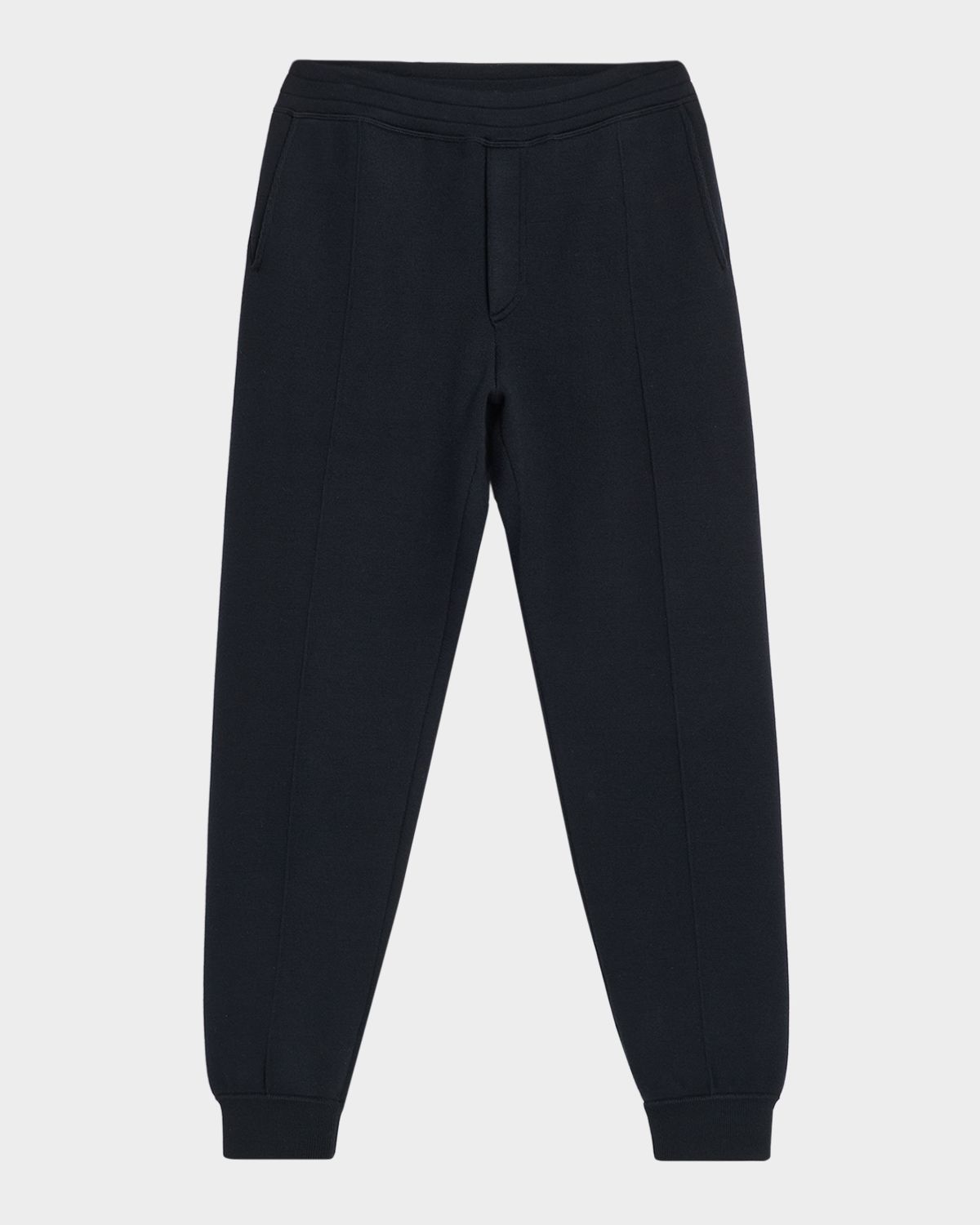 TOM FORD Men 's Double-Faced Pintuck Jogger Pants