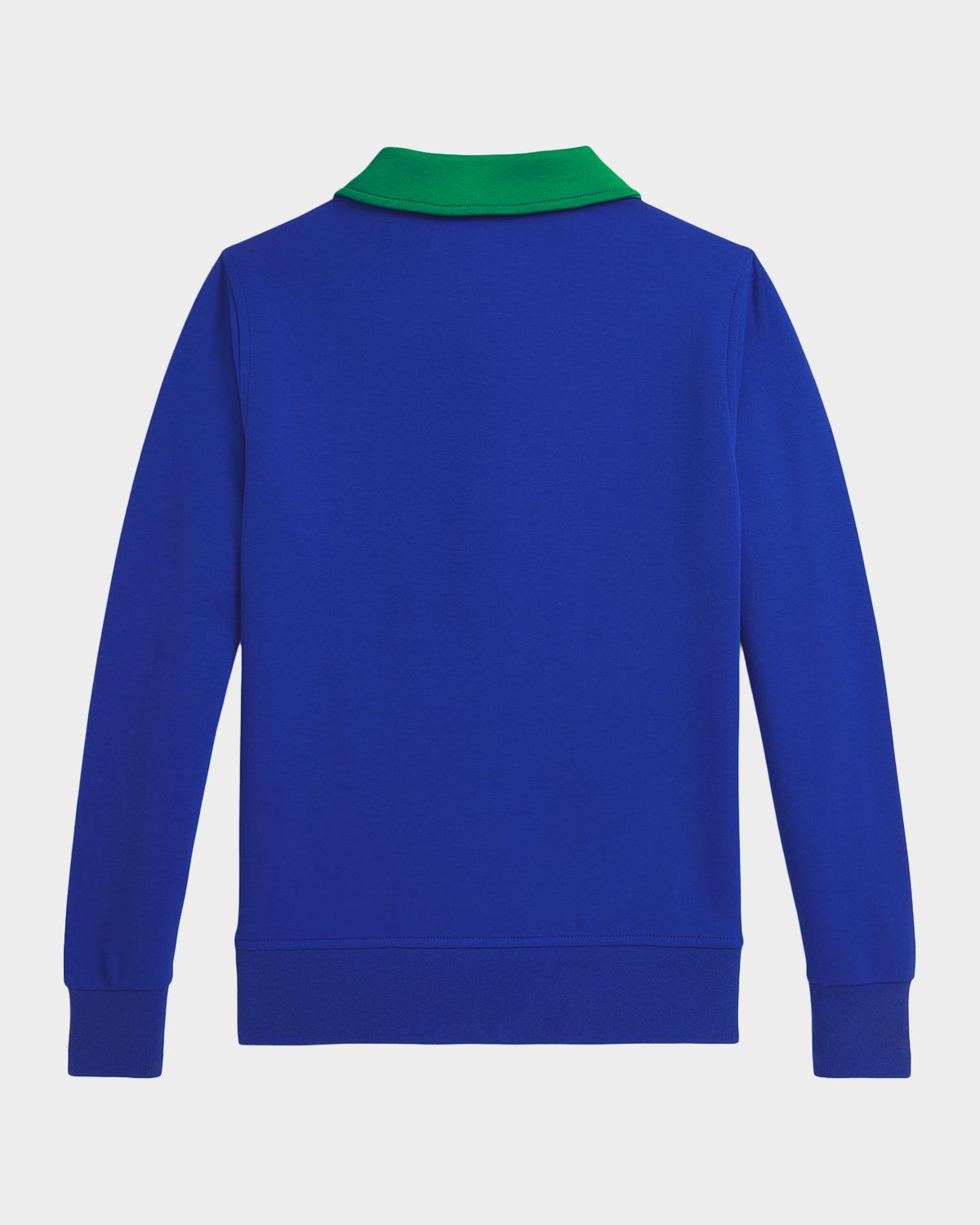 Polo Ralph Lauren Boy 's Double-Knit Collared Sweatshirt