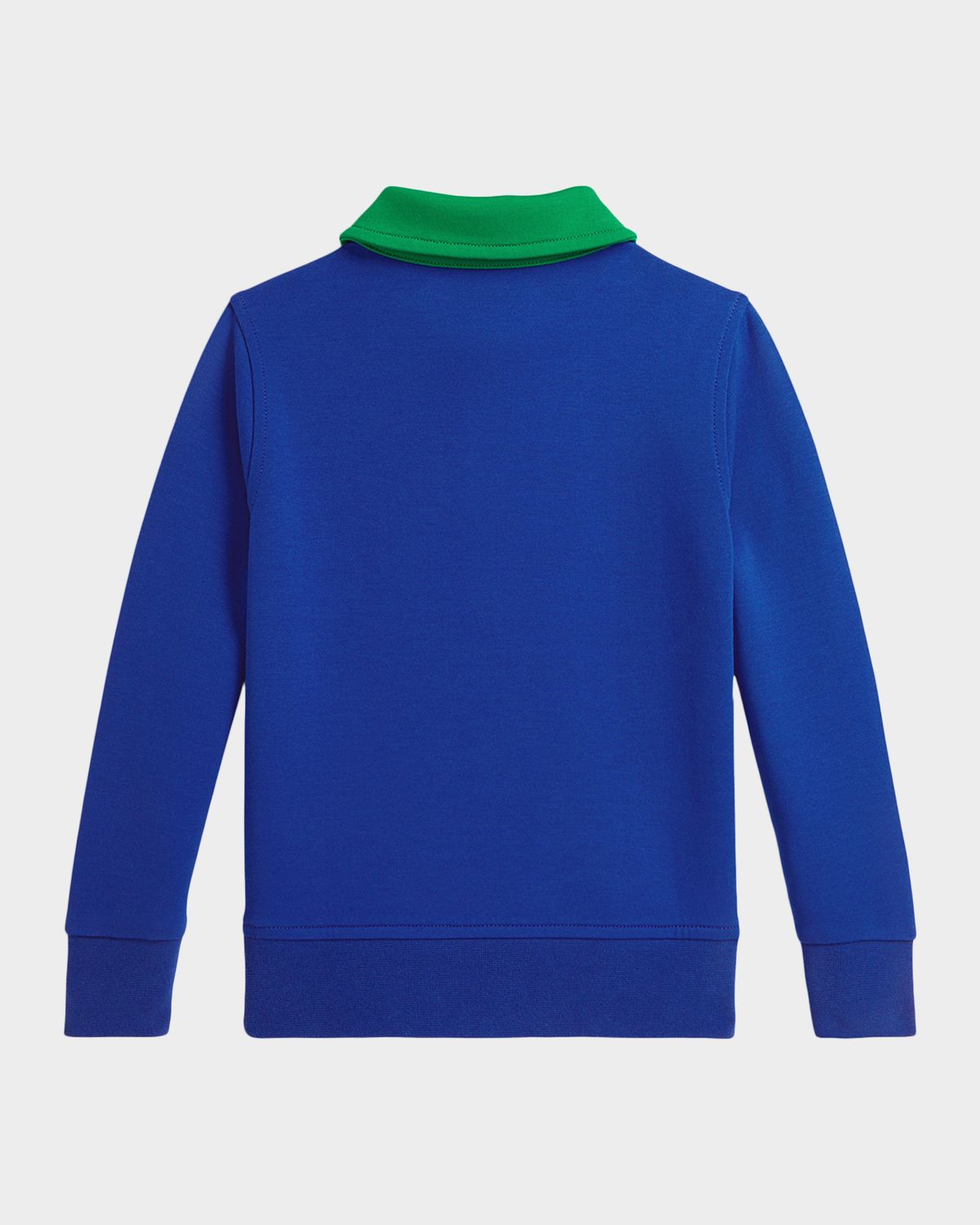 Polo Ralph Lauren Boy 's Double-Knit Collared Sweatshirt