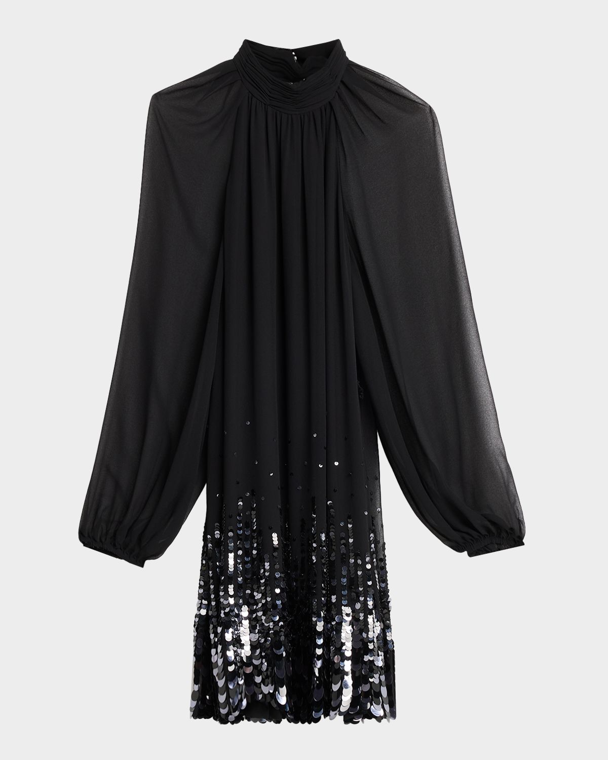 Ungaro Bradly Paillette-Embellished Mini Dress