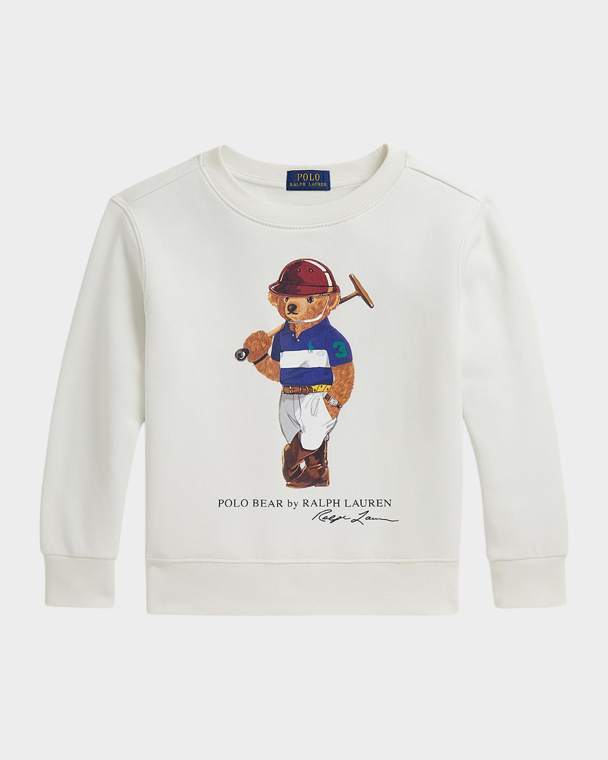 Polo Ralph Lauren Boy 's Polo Bear Cotton Fleece Sweatshirt