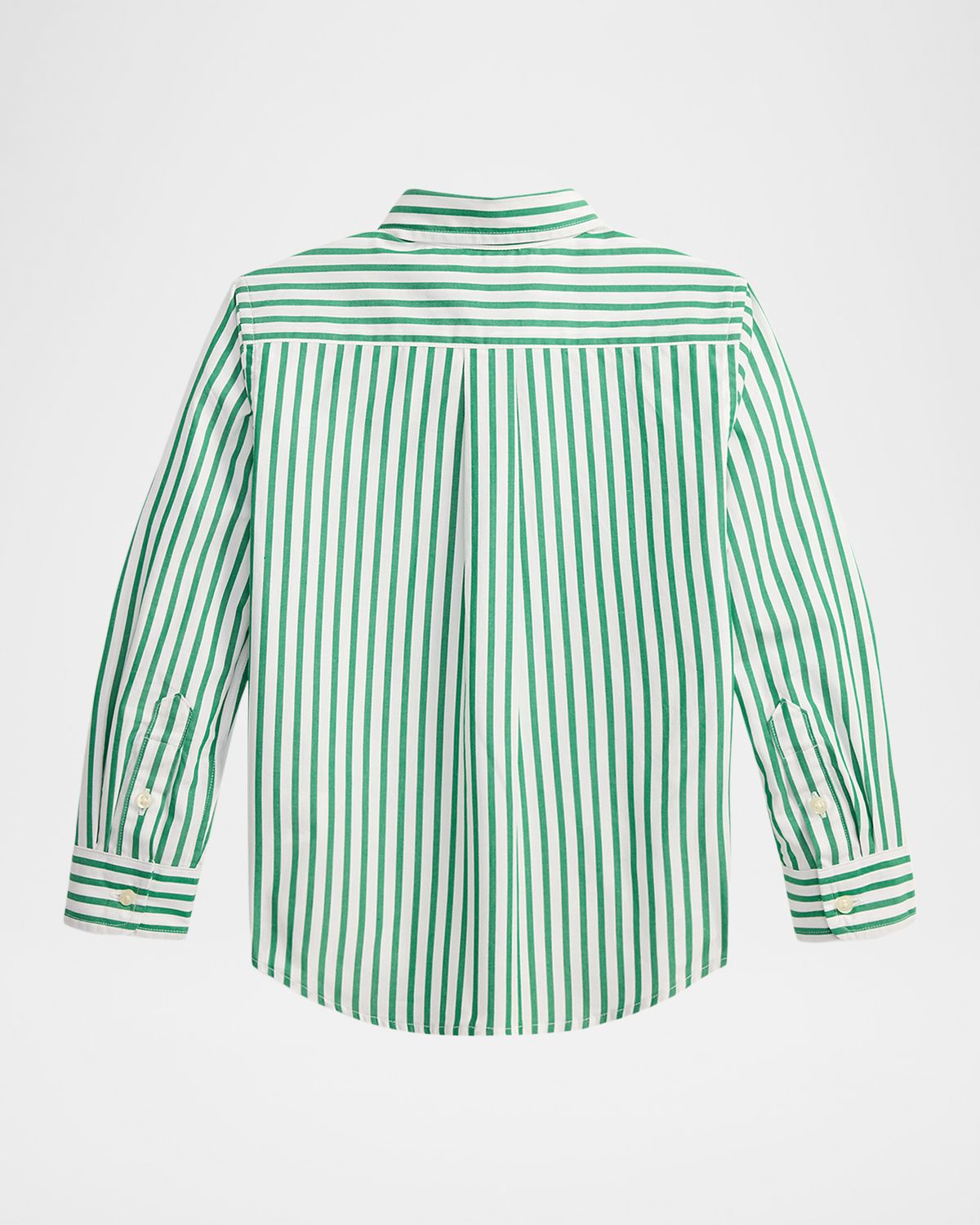 Polo Ralph Lauren Boy 's Striped Cotton Poplin Shirt, Size 2-