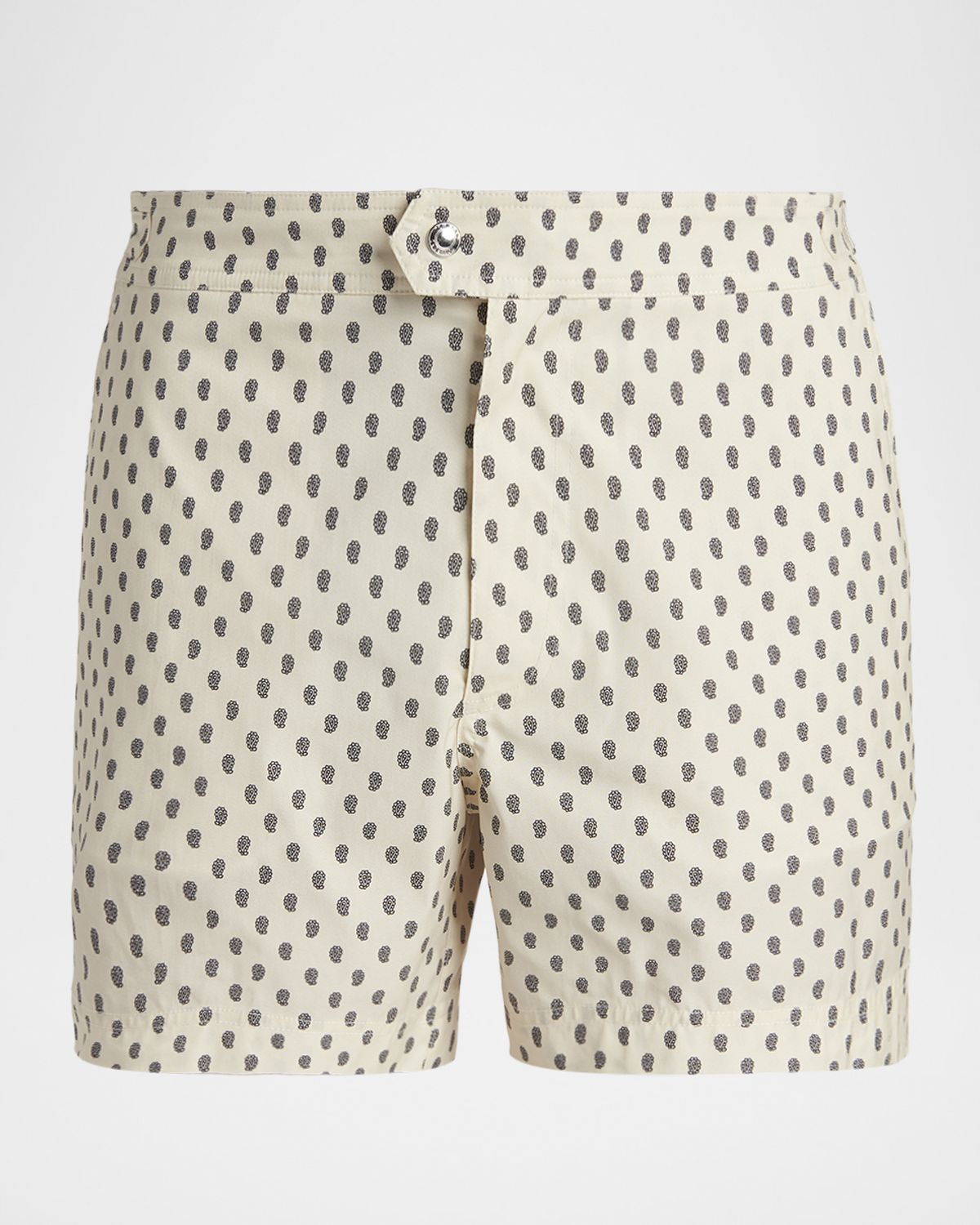 TOM FORD Men 's Paisley-Print Swim Shorts