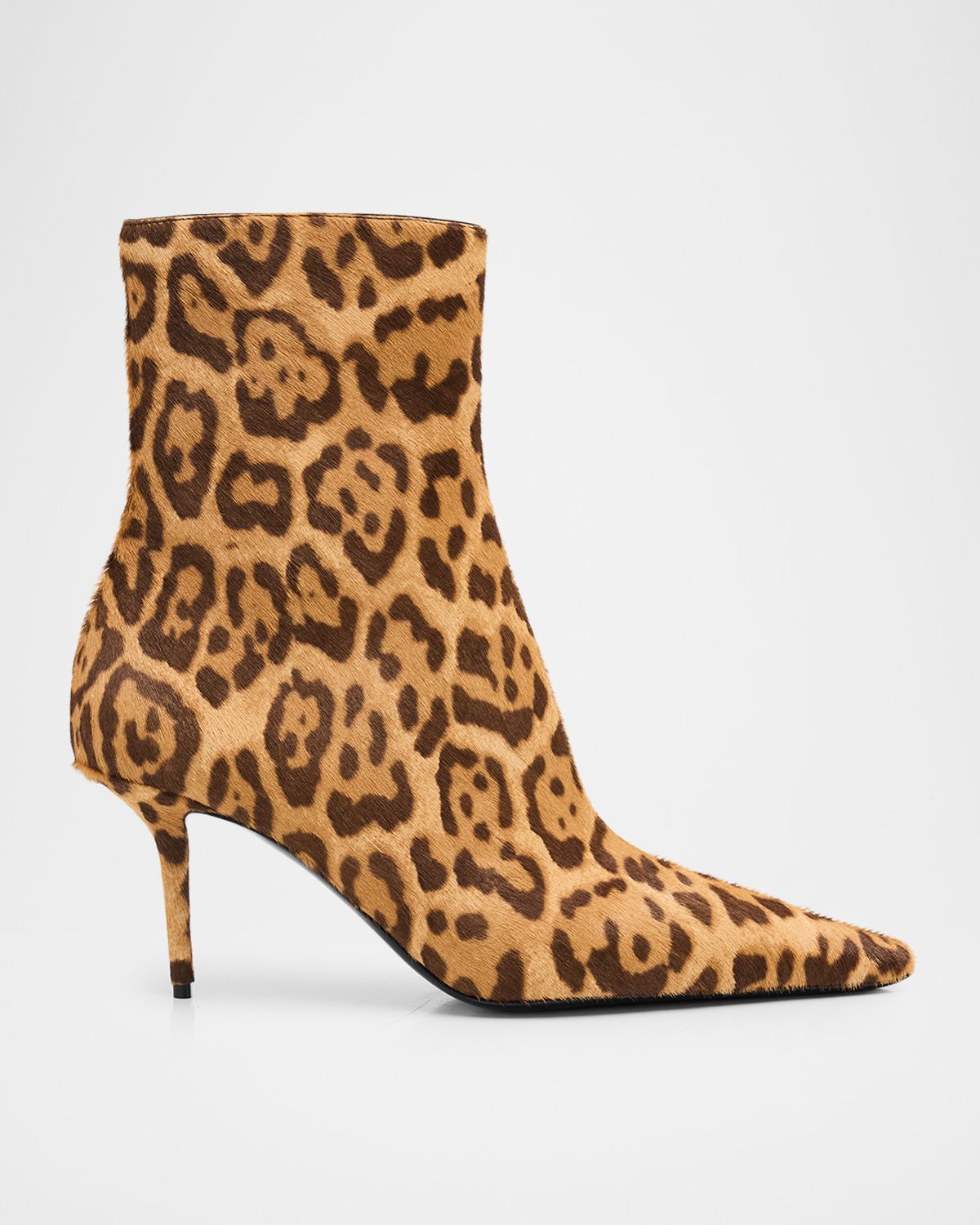 Saint Laurent 75mm Ashley Leopard Calf Hair Booties | Thumbnail 5 Saint Laurent 75mm Ashley Leopard Calf Hair Booties | Thumbnail 5