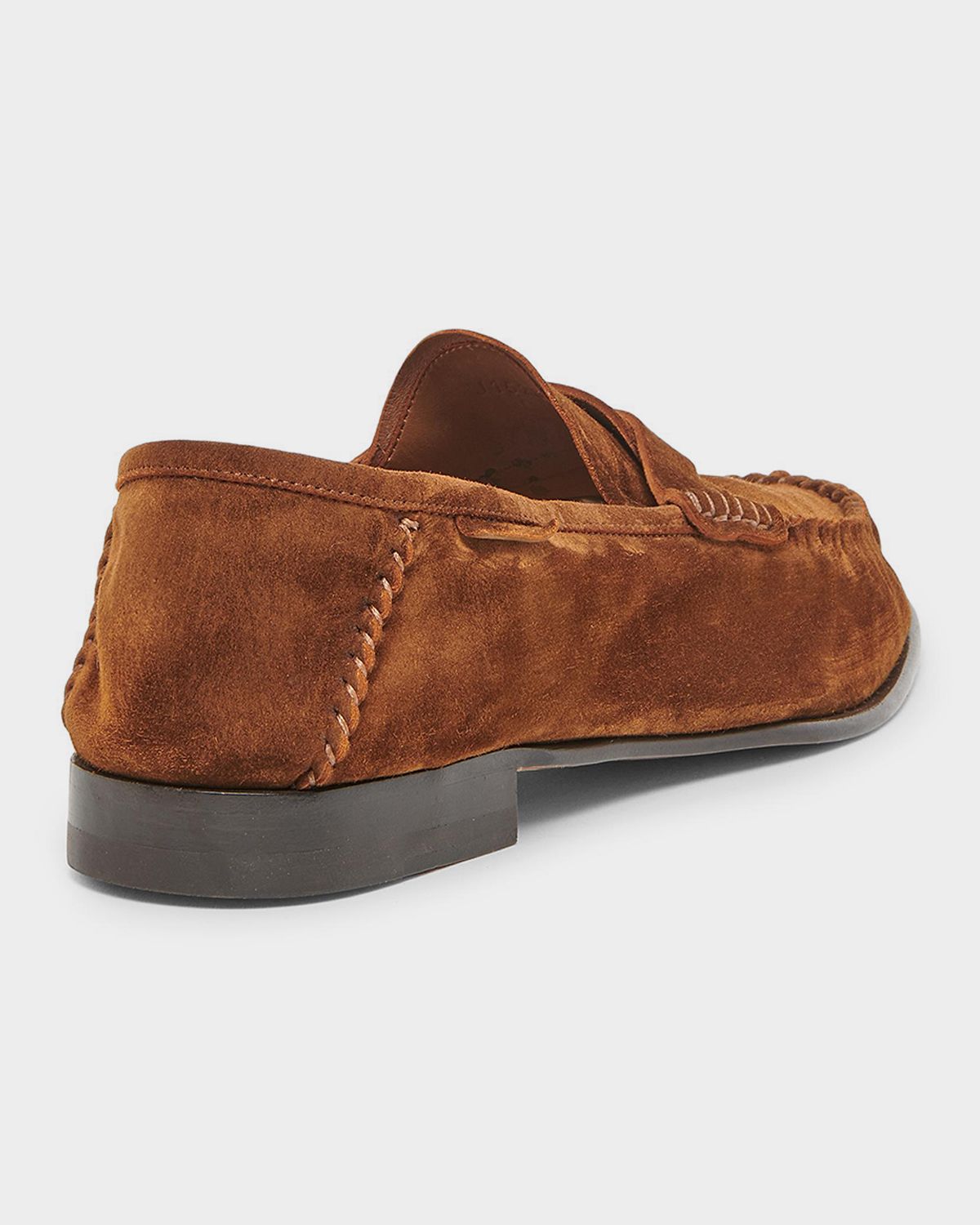 TOM FORD Men 's Ripley Suede Twist-Strap Loafers | Thumbnail 5 TOM FORD Men 's Ripley Suede Twist-Strap Loafers | Thumbnail 5
