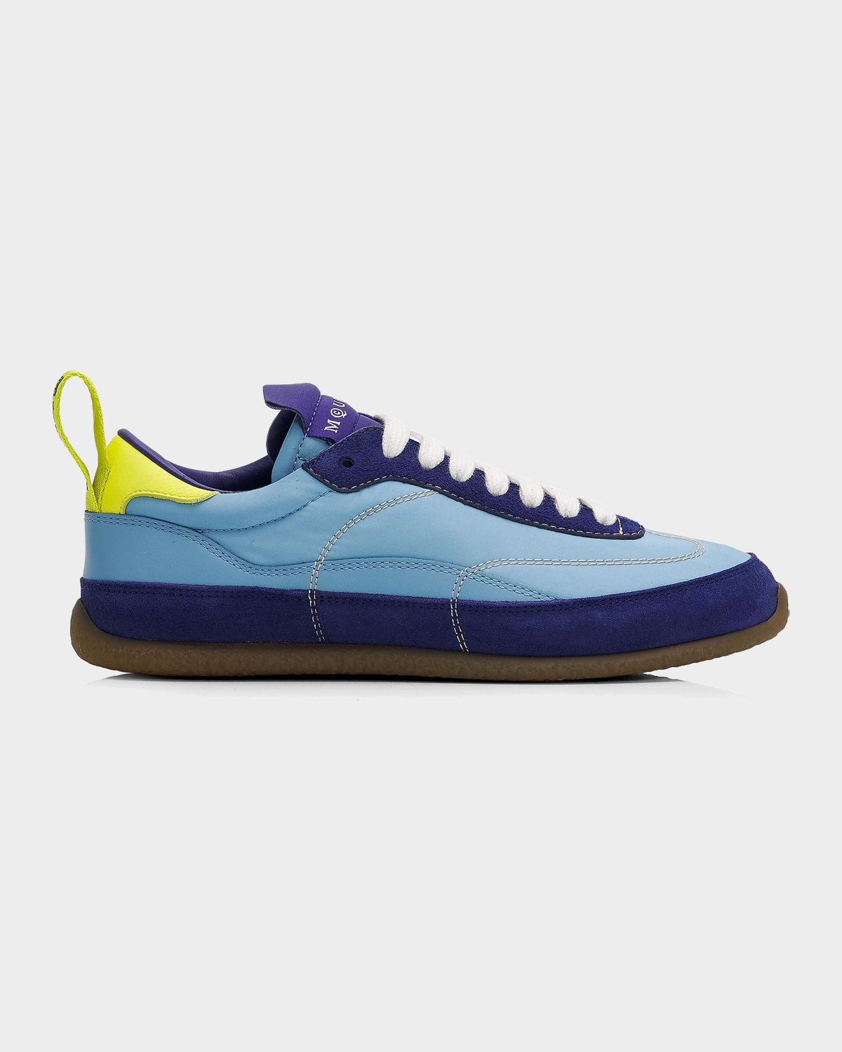 McQueen EC1 Mixed Leather and Nylon Low-Top Trainers | Thumbnail 7 McQueen EC1 Mixed Leather and Nylon Low-Top Trainers | Thumbnail 7