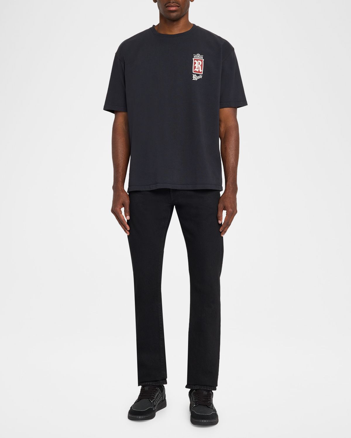 Rhude Men 's  Fumar 91 Cotton T-Shirt