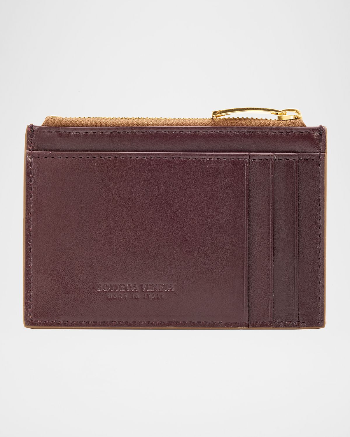Bottega Veneta Leather Card Case
