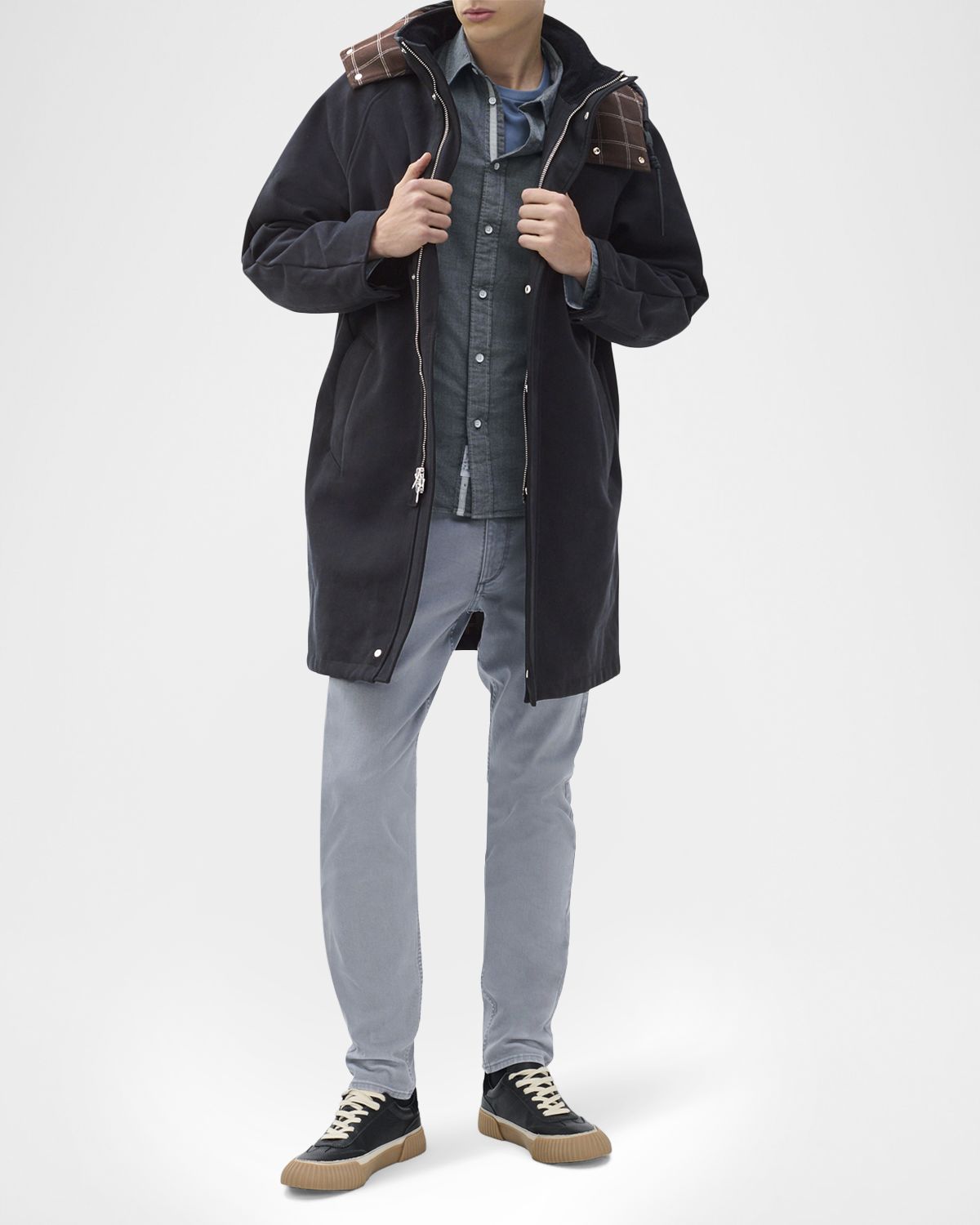 Rag & Bone Men 's Tomlin Stretch Dobby Button-Down Shirt