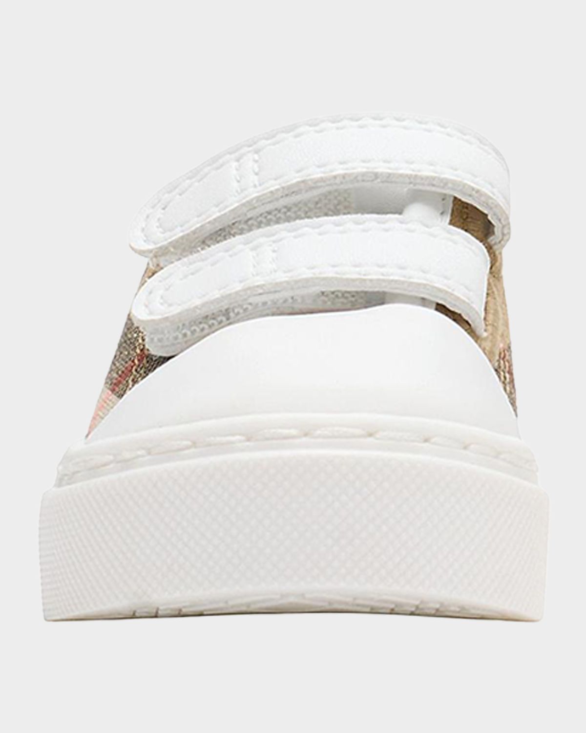 Burberry Kid 's Check Cotton Sneakers, Toddler/Kids