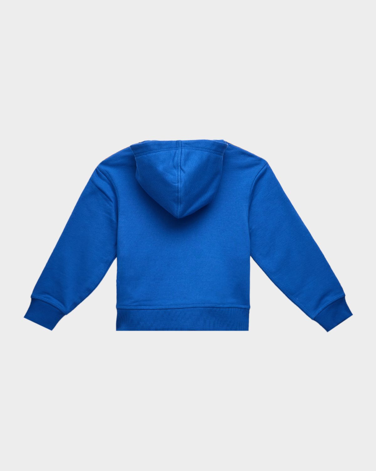 Burberry Boy 's Check-Trim Cotton Zip Hoodie, Size 3-14