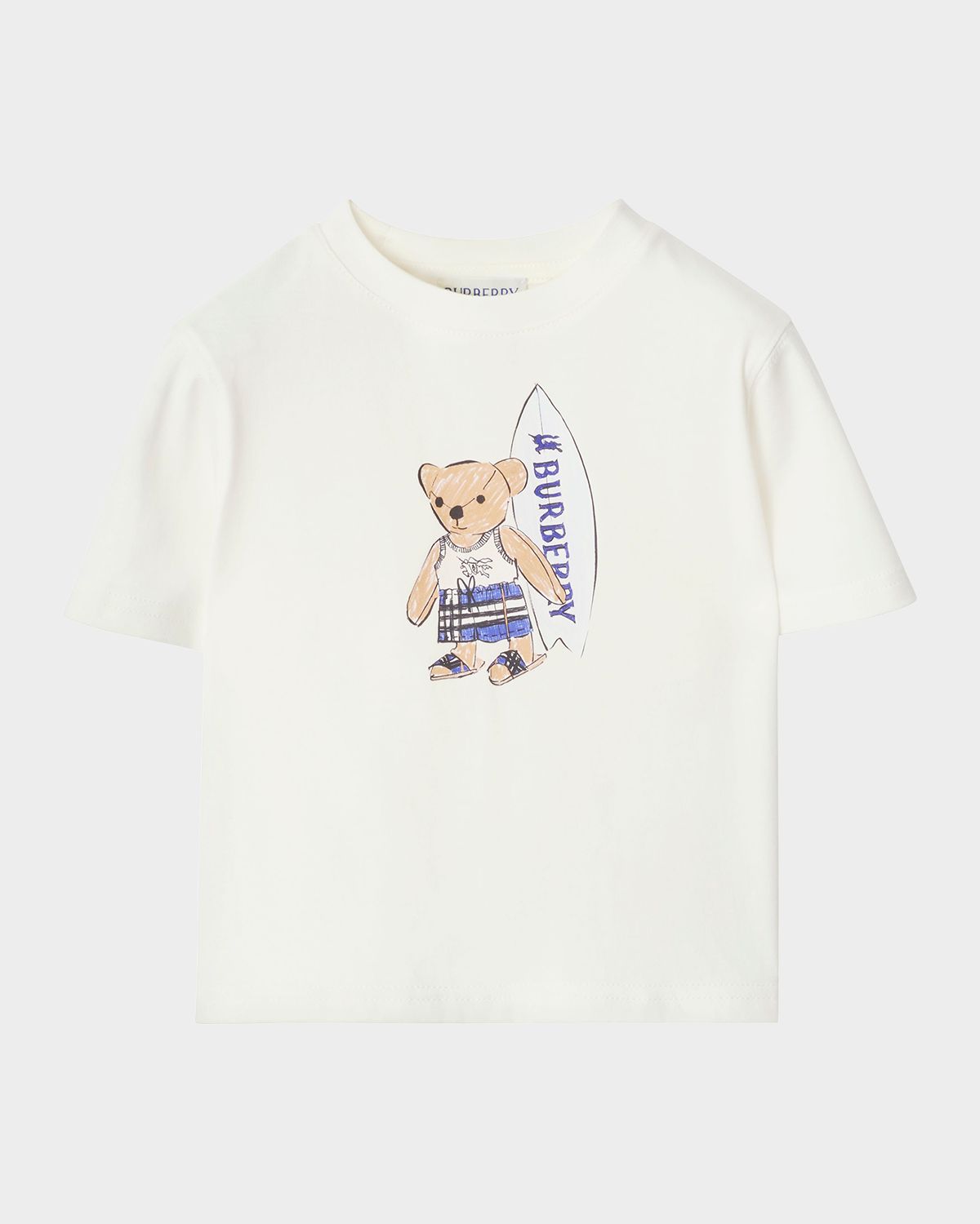 Burberry Boy 's Surfer Bear Cotton T-Shirt, Size 6M-3