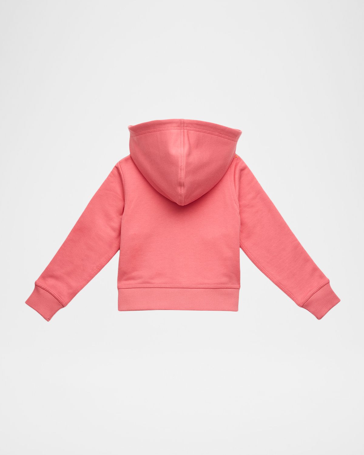 Burberry Girl 's Check-Trim Cotton Zip Hoodie, Size 3-14