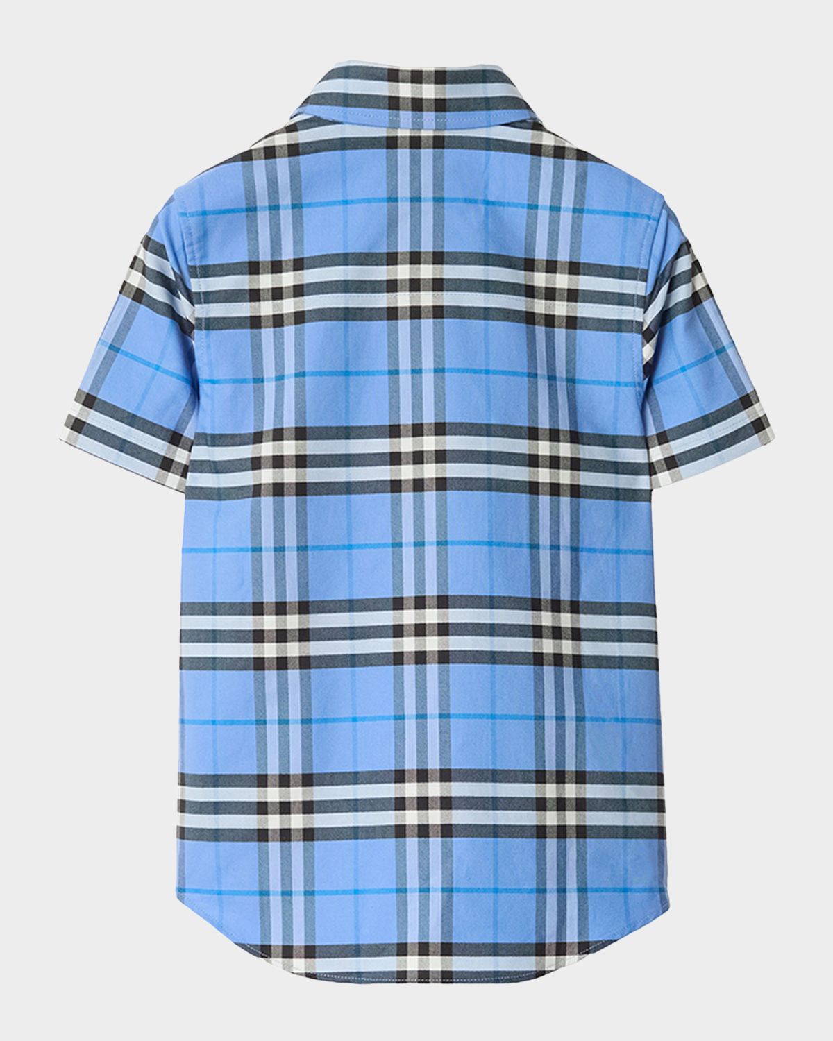 Burberry Boy 's Check Cotton Oxford Shirt, Size 3-14