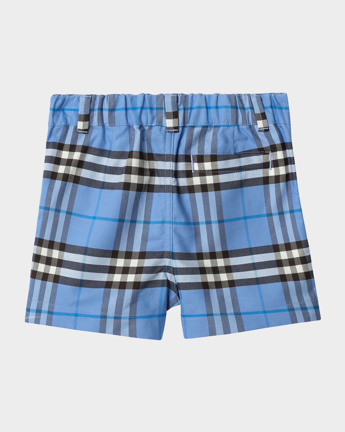 Burberry Boy 's Check Cotton Oxford Shorts, Size 6M-3