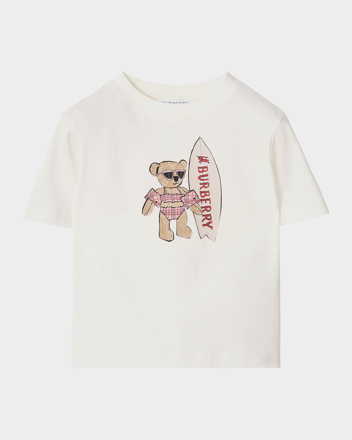 Burberry Girl 's Surfer Bear Cotton T-Shirt, Size -3