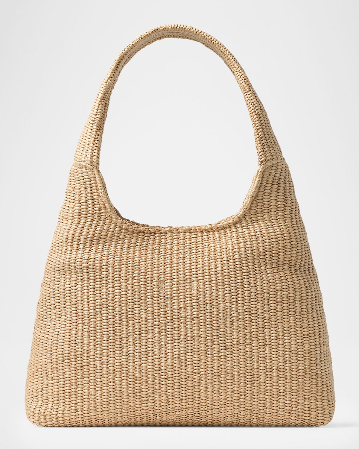 Jimmy Choo Riviera Diamond Raffia Hobo Bag | Thumbnail 4 Jimmy Choo Riviera Diamond Raffia Hobo Bag | Thumbnail 4