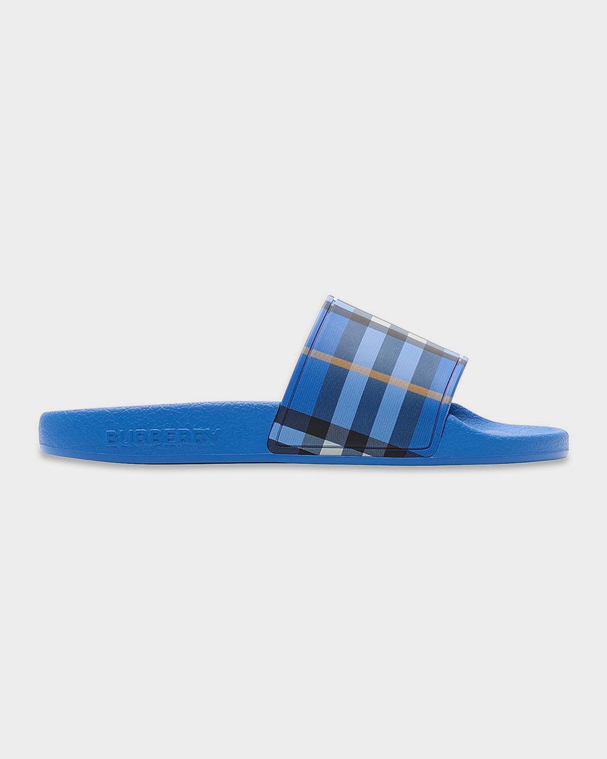 Burberry Boy 's Check Slide Sandals, Toddler/Kids | Thumbnail 6 Burberry Boy 's Check Slide Sandals, Toddler/Kids | Thumbnail 6