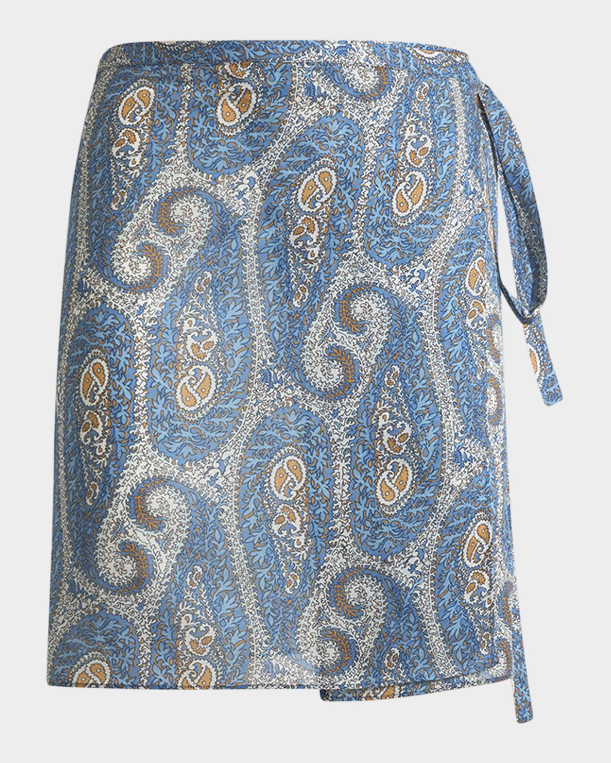Etro Paisley Wrap Mini Skirt