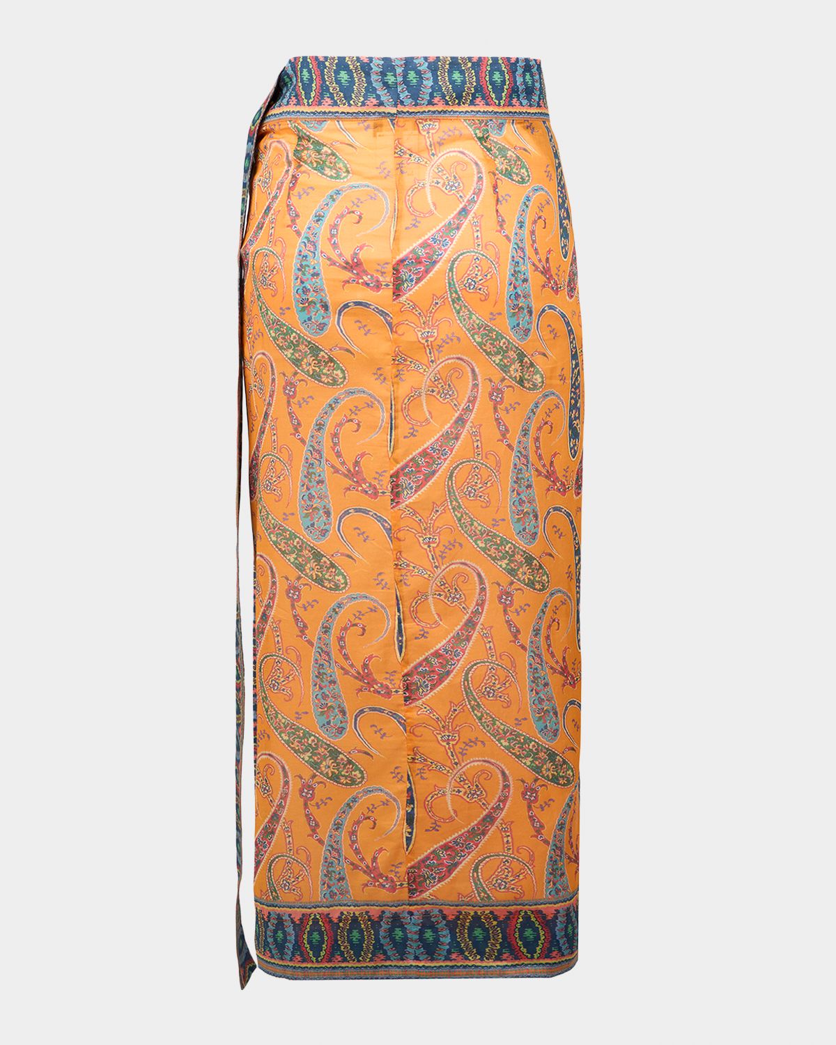 Etro Paisley Maxi Wrap Skirt