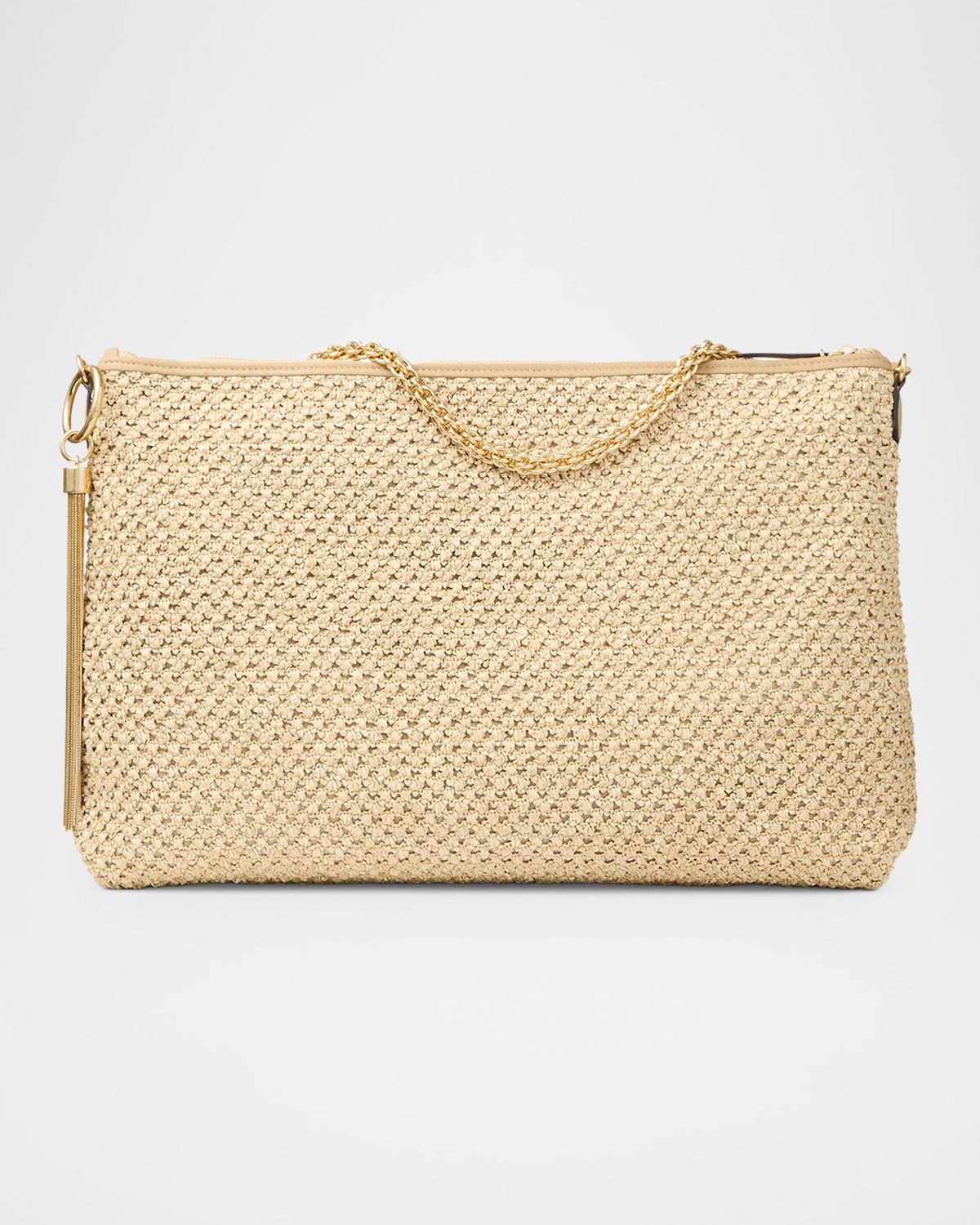 Jimmy Choo Riviera Capsule Callie Raffia Shoulder Bag | Thumbnail 3 Jimmy Choo Riviera Capsule Callie Raffia Shoulder Bag | Thumbnail 3