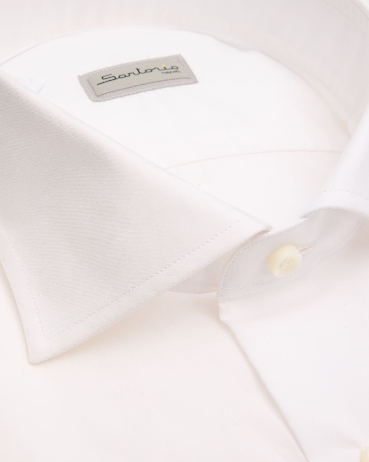 Sartorio Men 's Solid Cotton Spread-Collar Dress Shirt | Thumbnail 2