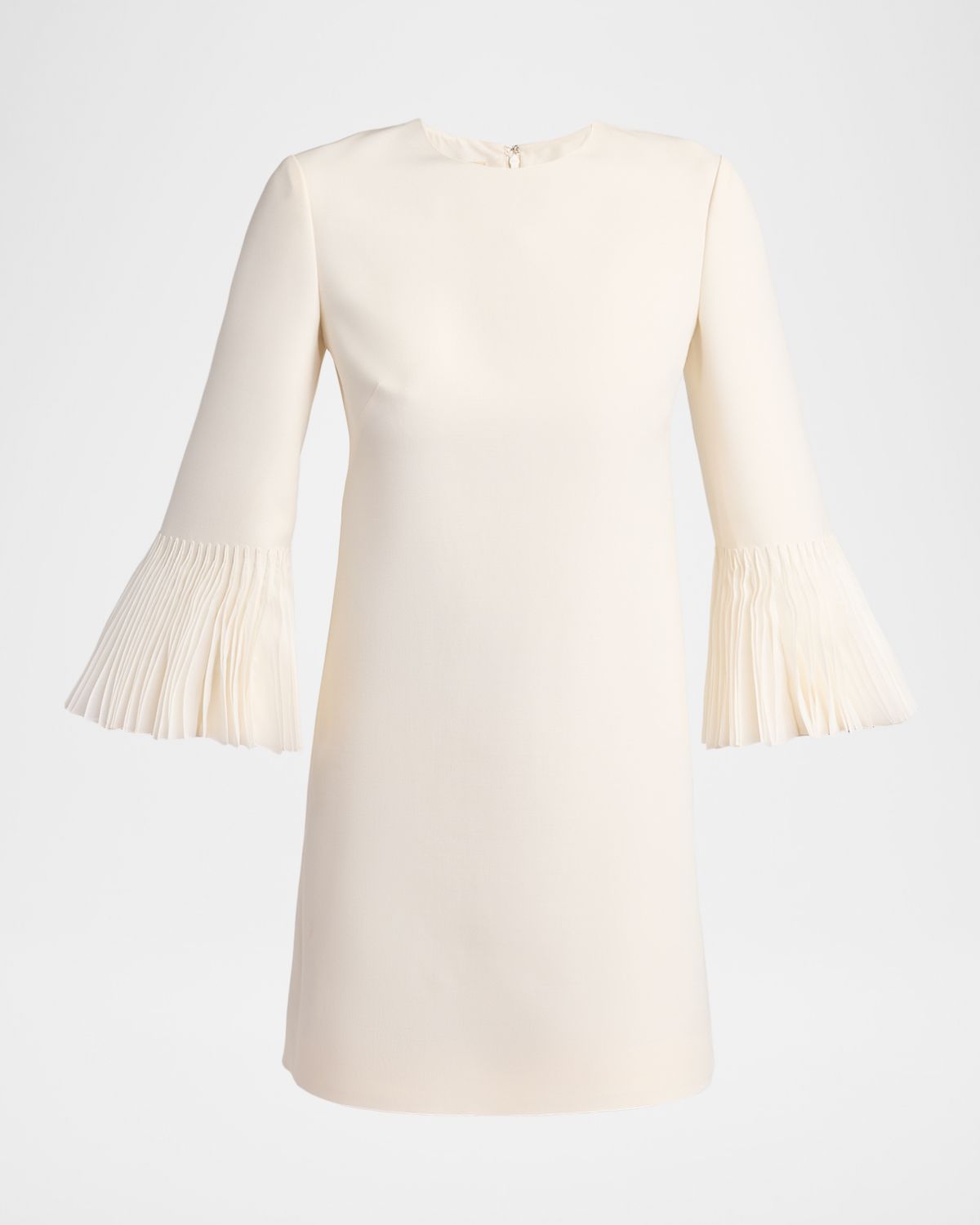 Valentino Garavani Embroidered Bell-Sleeve Mini Dress