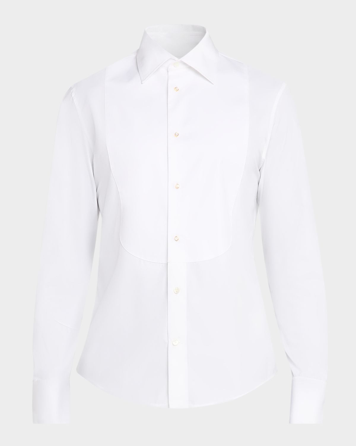 Burberry Men 's Slim Fit Cotton Bib-Front Tuxedo Shirt