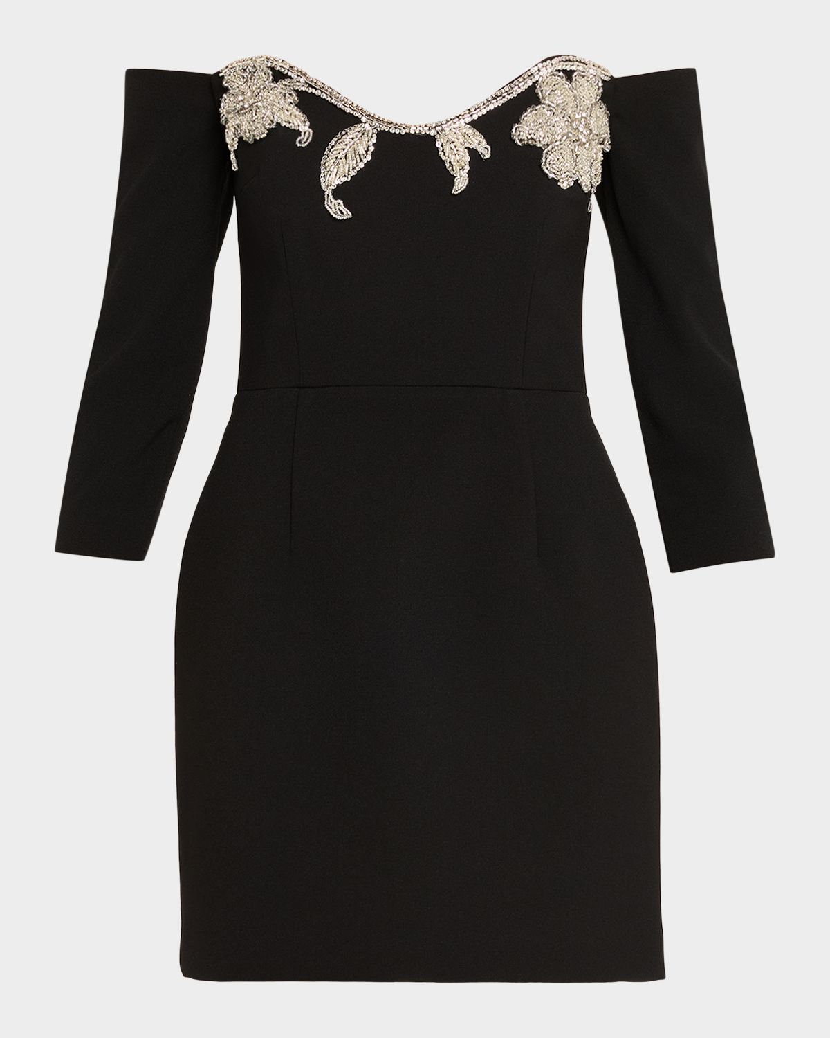 REBECCA VALLANCE Ellerie Floral Diamante Off-Shoulder Mini Dress | Thumbnail 6 REBECCA VALLANCE Ellerie Floral Diamante Off-Shoulder Mini Dress | Thumbnail 6