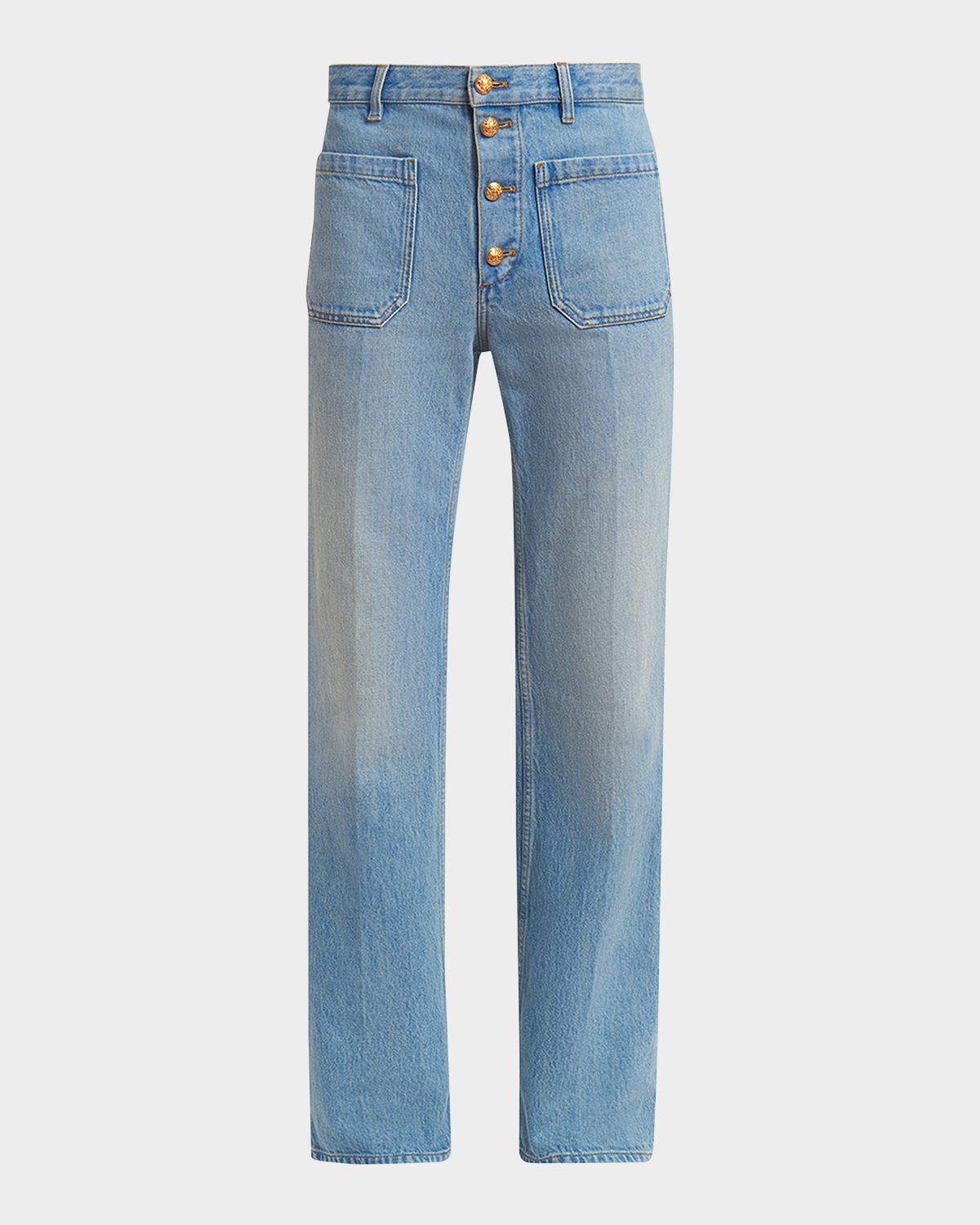 Valentino Garavani Men 's Patch Pocket Jeans
