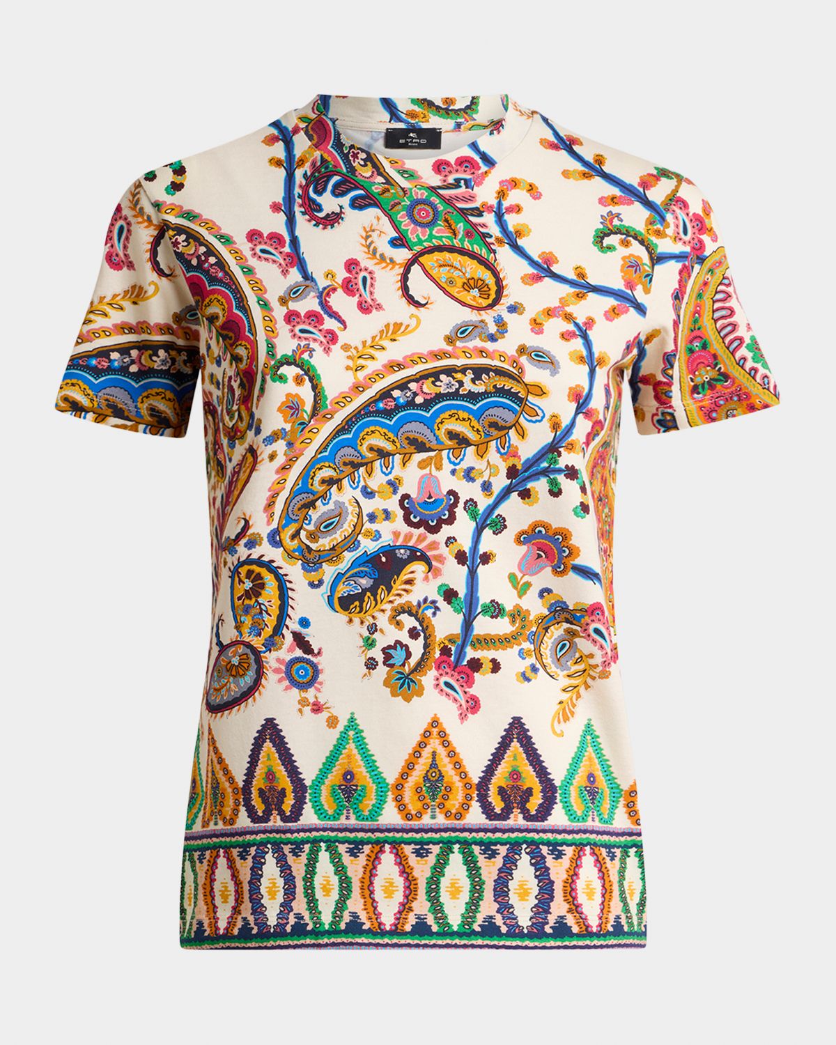 Etro Slim Paisley T-Shirt