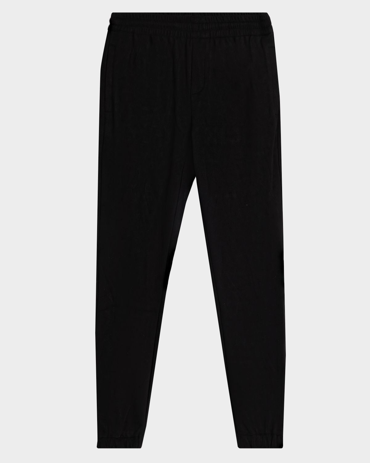 monfrere Men 's Noah Suede Noir Jogger Pants