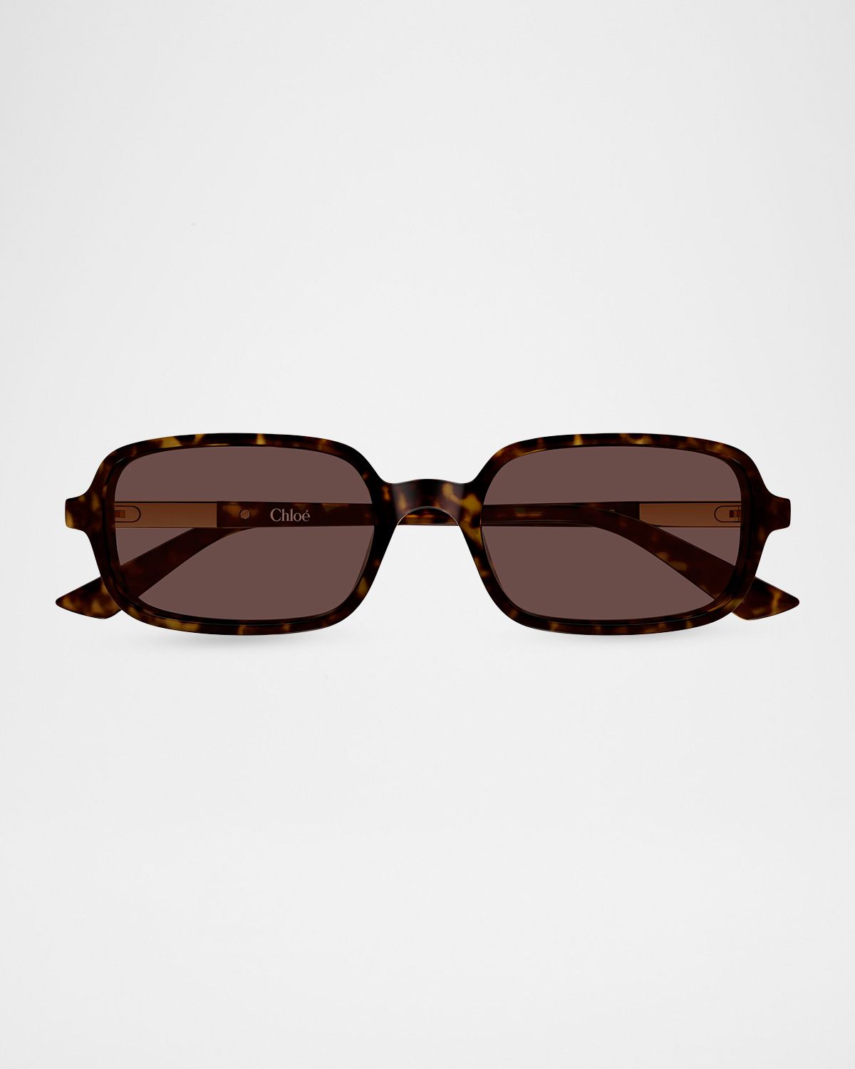 Chloe 53mm Acetate Rectangular Sunglasses