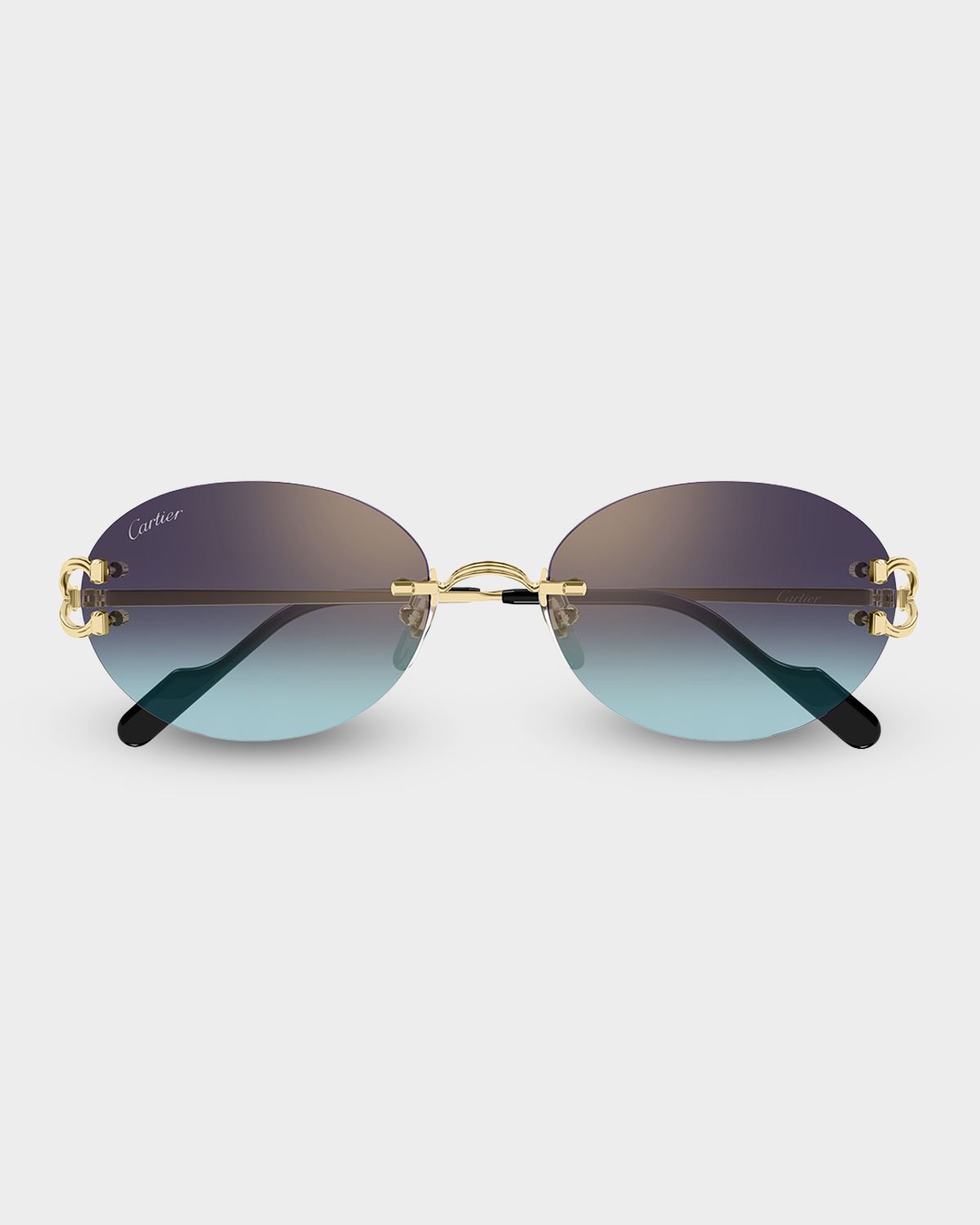Cartier Première de  55mm Oval Sunglasses | Thumbnail 4