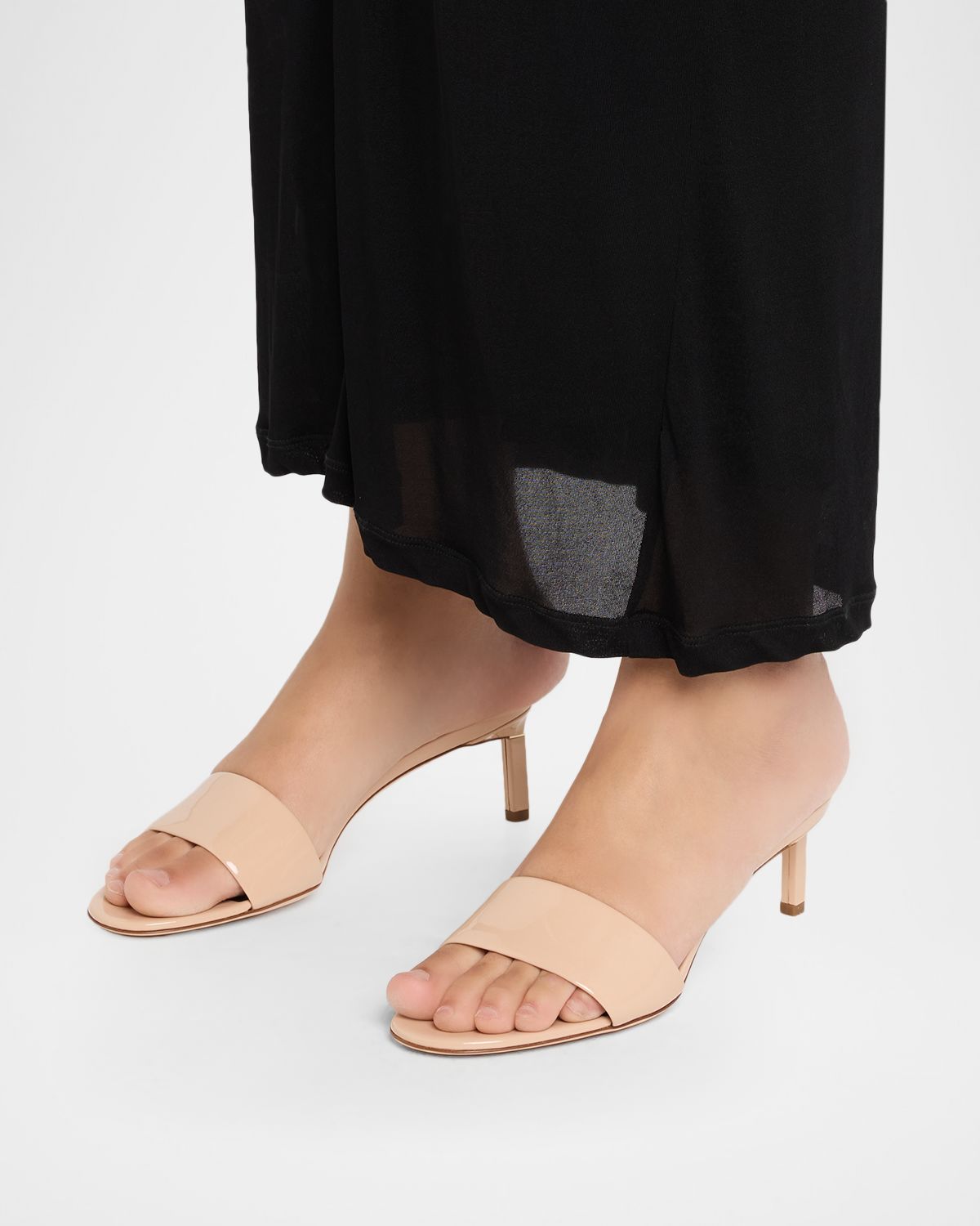 TOM FORD 55mm Leather Kitten-Heel Mules | Thumbnail 6