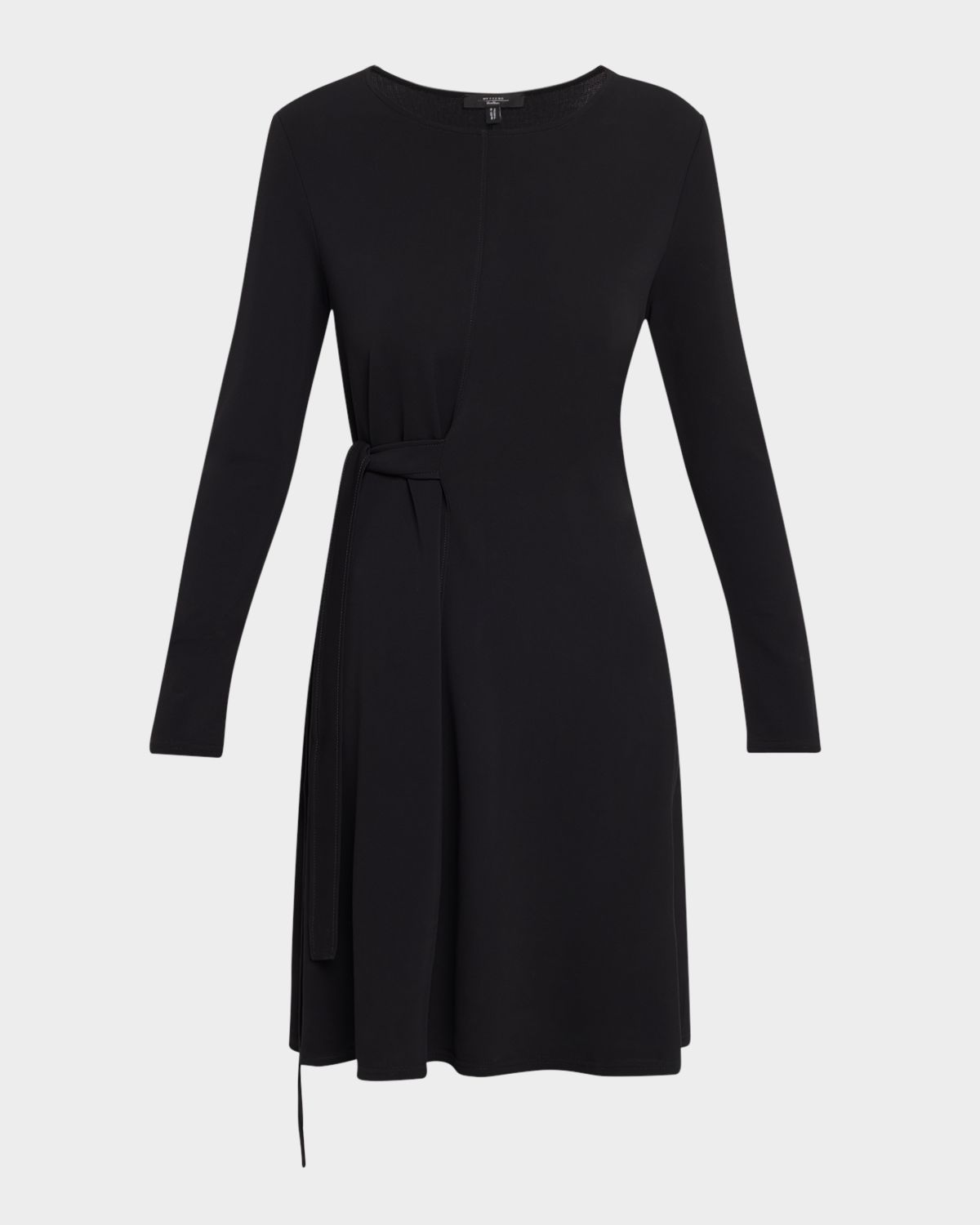 Weekend Max Mara Side-Tie Viscose Jersey Dress