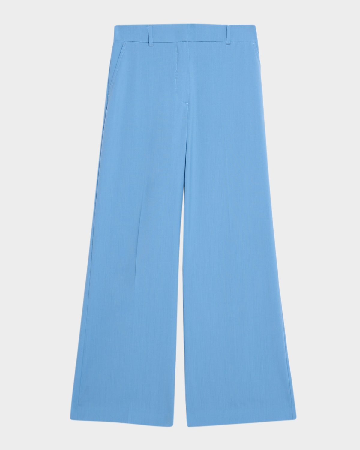 Weekend Max Mara Relaxed Stretch Wool Trousers