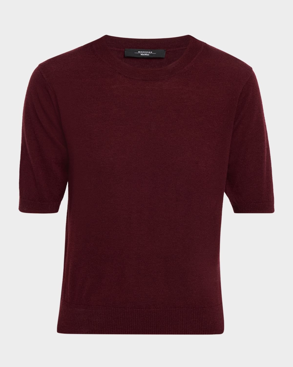 Weekend Max Mara Crewneck Wool-Cashmere Sweater