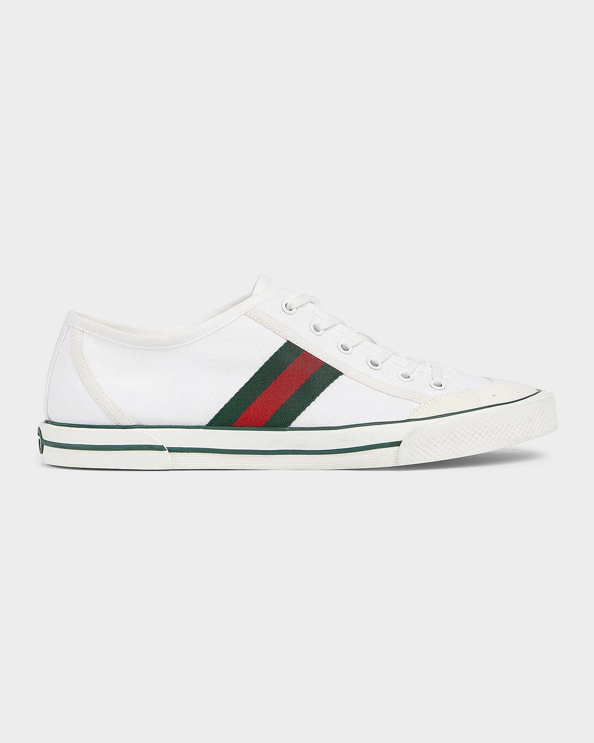 Gucci Men 's Tennis 1977 Canvas Low-Top Sneakers