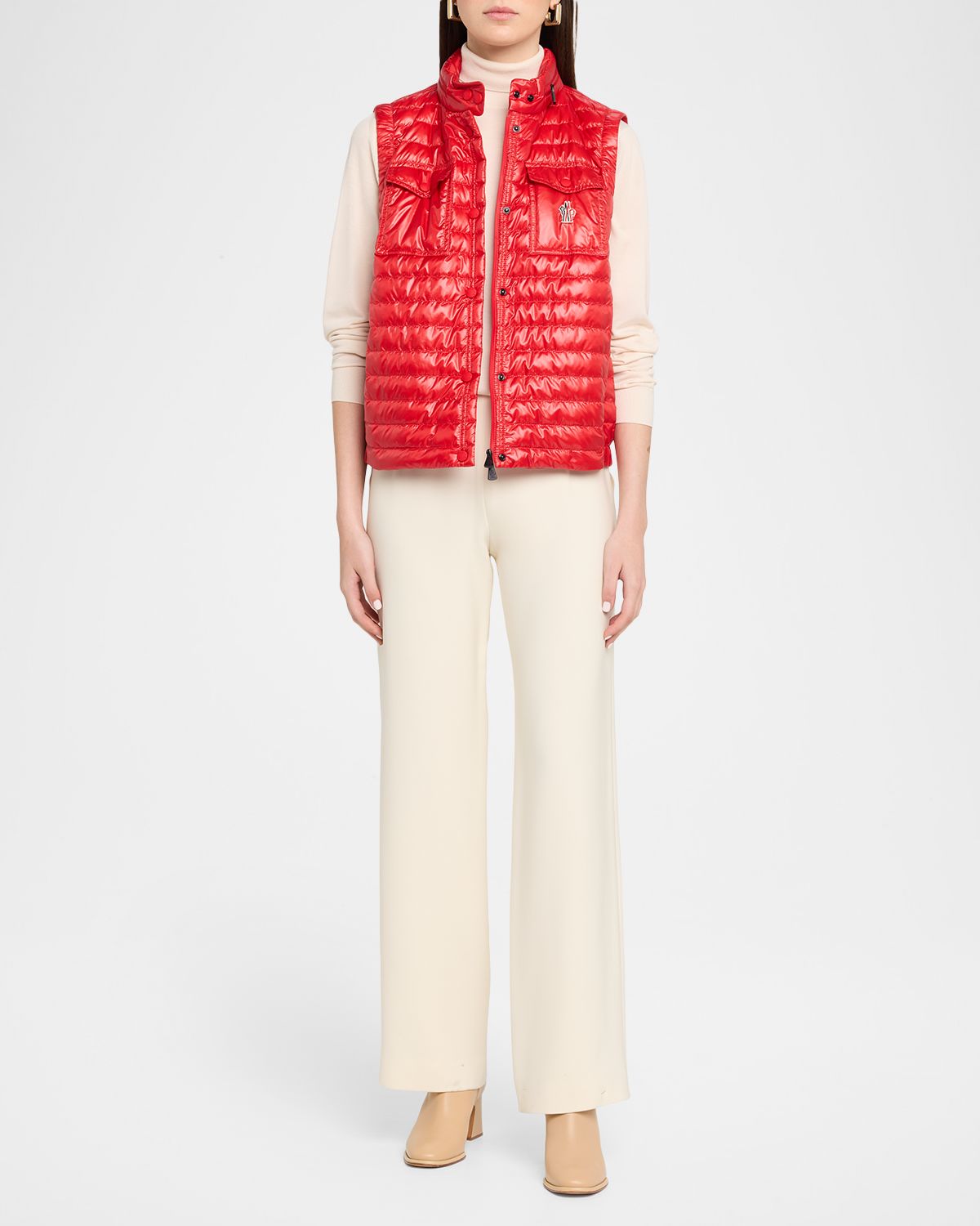 Moncler Gumiane Hooded Down Vest